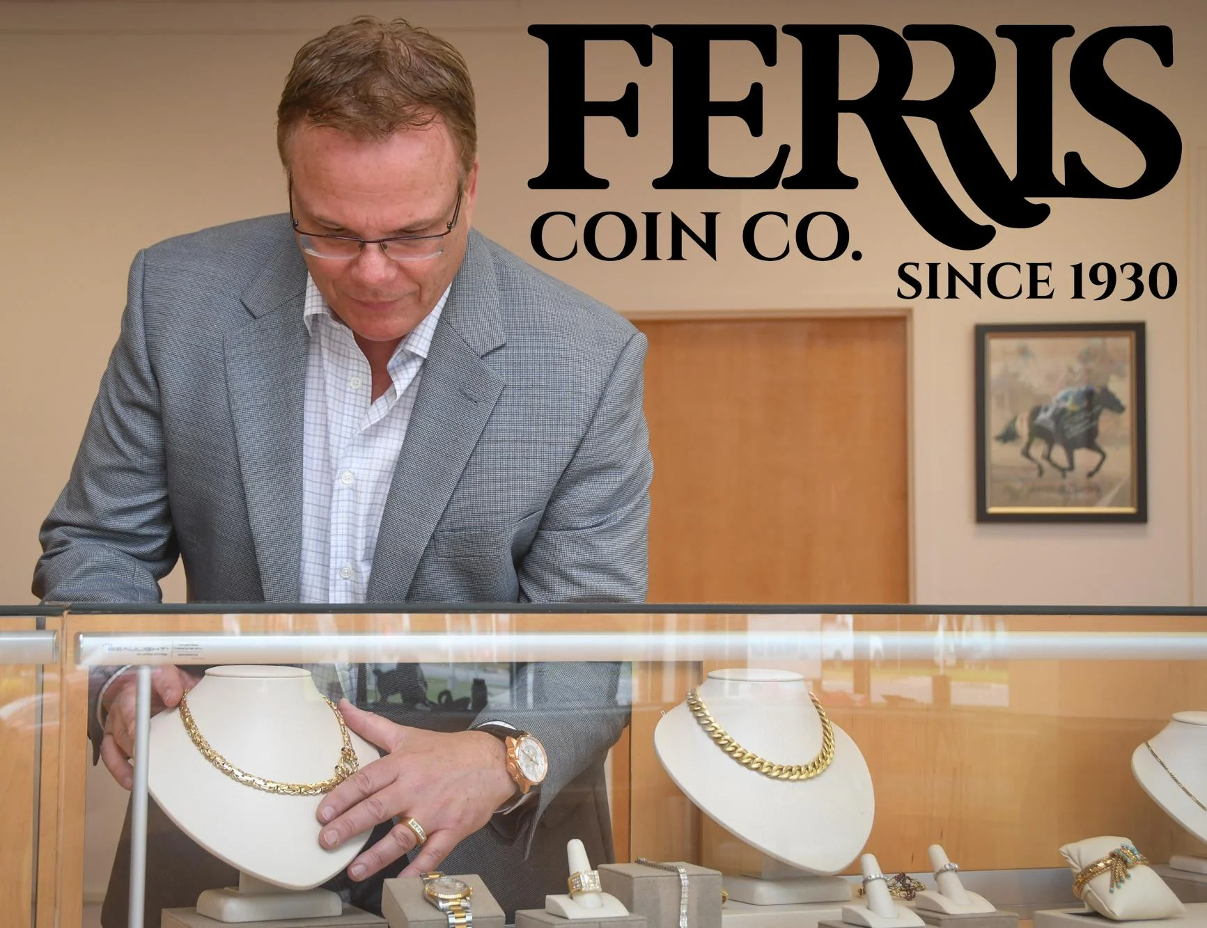 Ferris Coin has a Jewelry Department