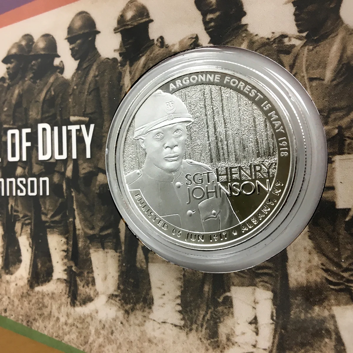 Silver medal tells story of war hero (Numismatic News)