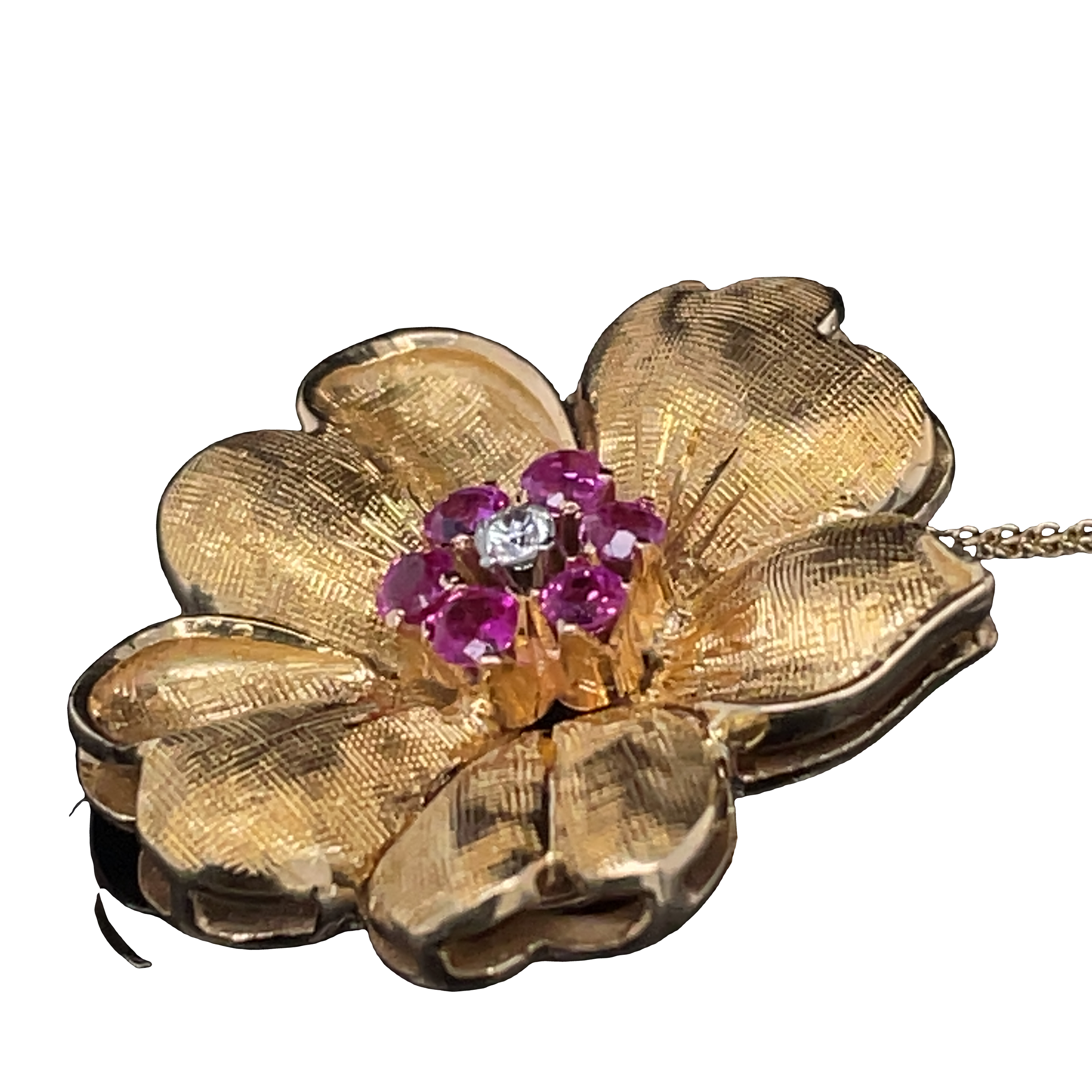 Tiffany & Co 18k Flower Necklace — Ferris Coin & Jewelry - GIA