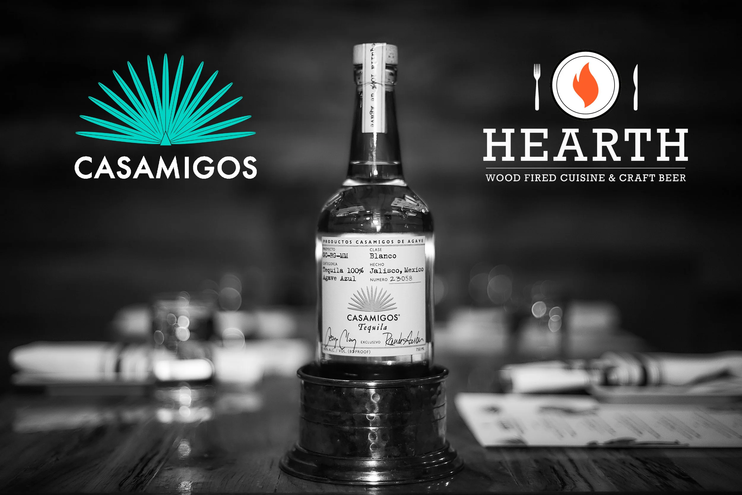 Casamigos Tequila is a featured ingredient in Hearth’s “House of