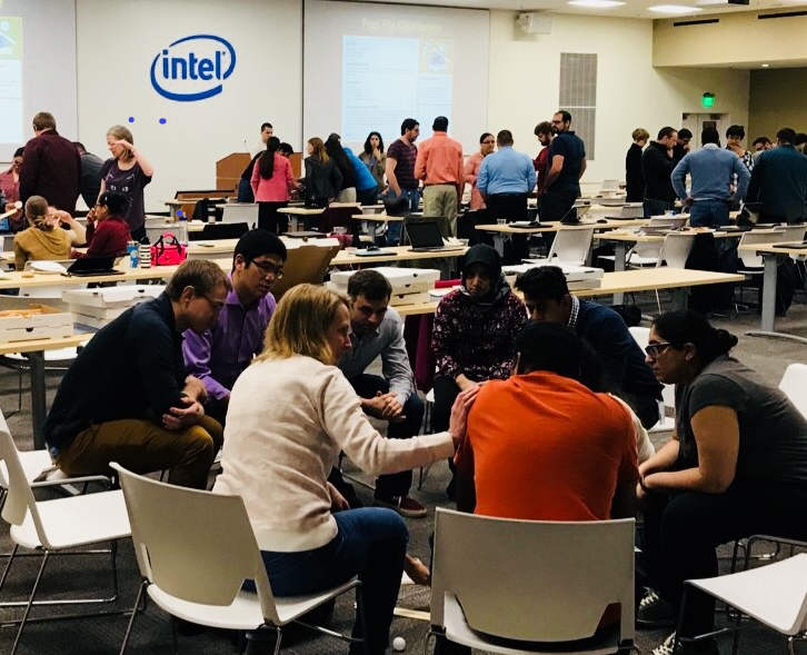 Over 200 Intel employees are preparing to bring the Pop Fly Engineering Challenge to 4th grade classrooms in Hillsboro during National Engineers Month.