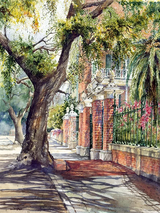 Pineapple Gates House