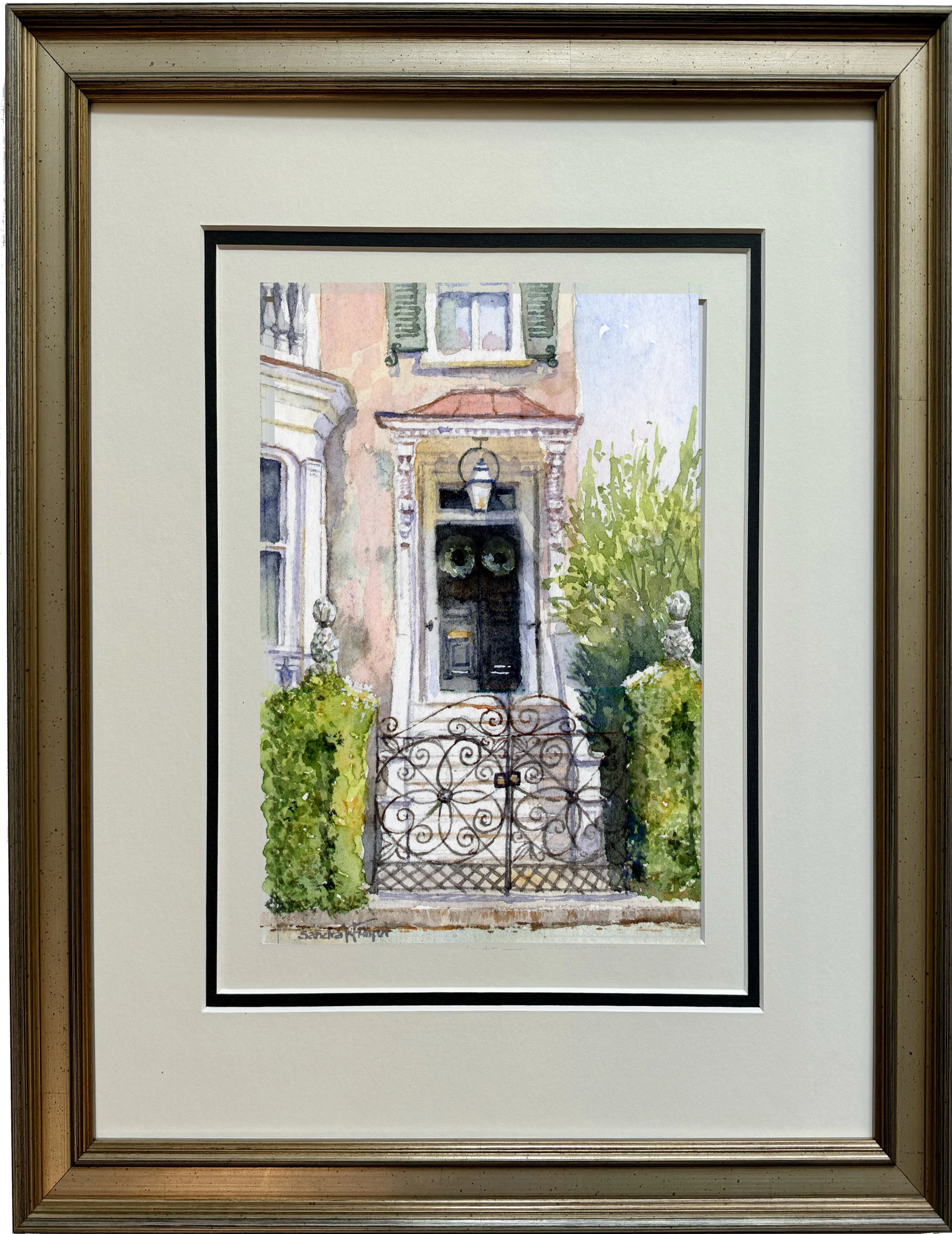 Pineapple Gates of South Battery