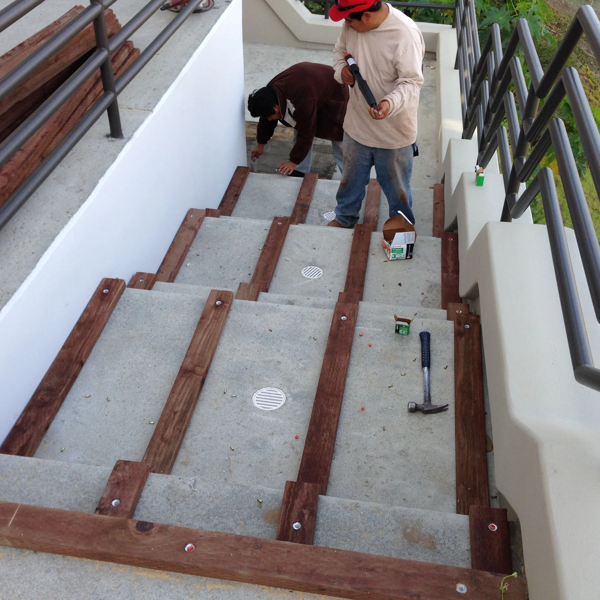 Delf back deck install.jpg