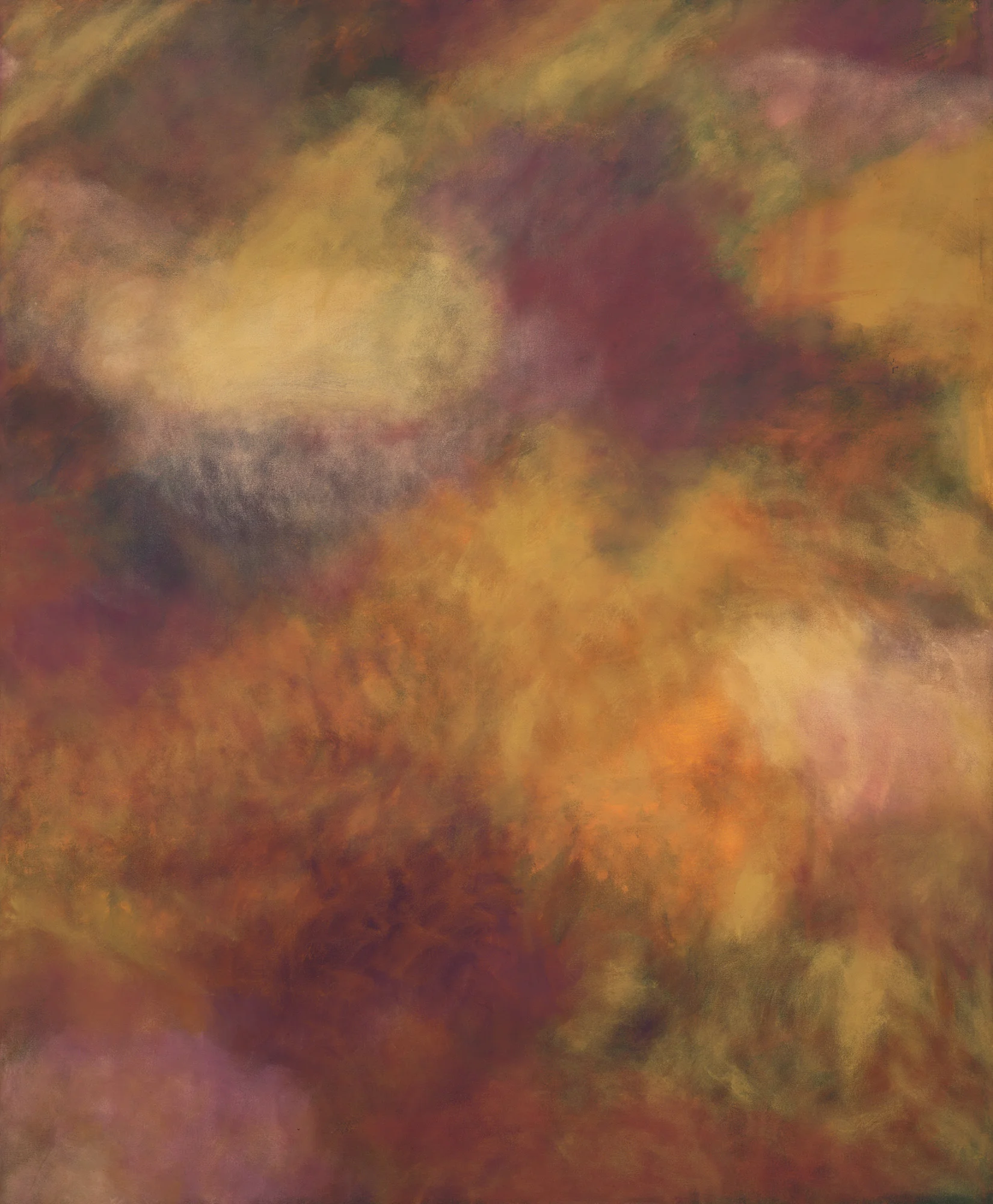 Harlequin I / oil on canvas 80 X 66"