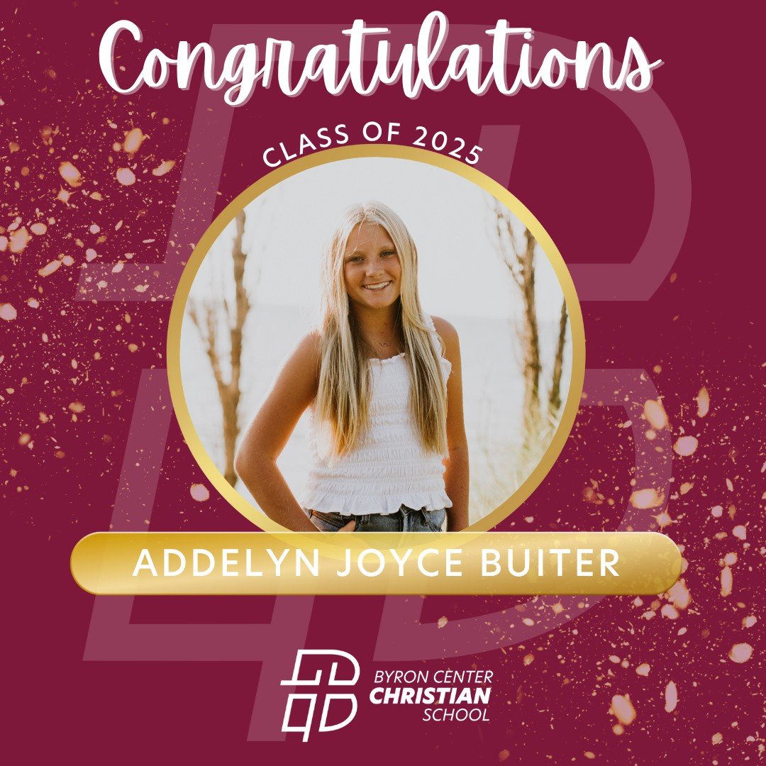 Congratulations! Today we share our first group of graduates from the class of 2025. We look forward to celebrating the work God is doing in their lives next week! #bccs #bccsmiddleschool