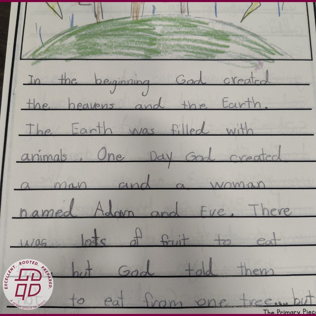 God&rsquo;s story told by second graders is especially powerful! #bccs #bccssecondgrade