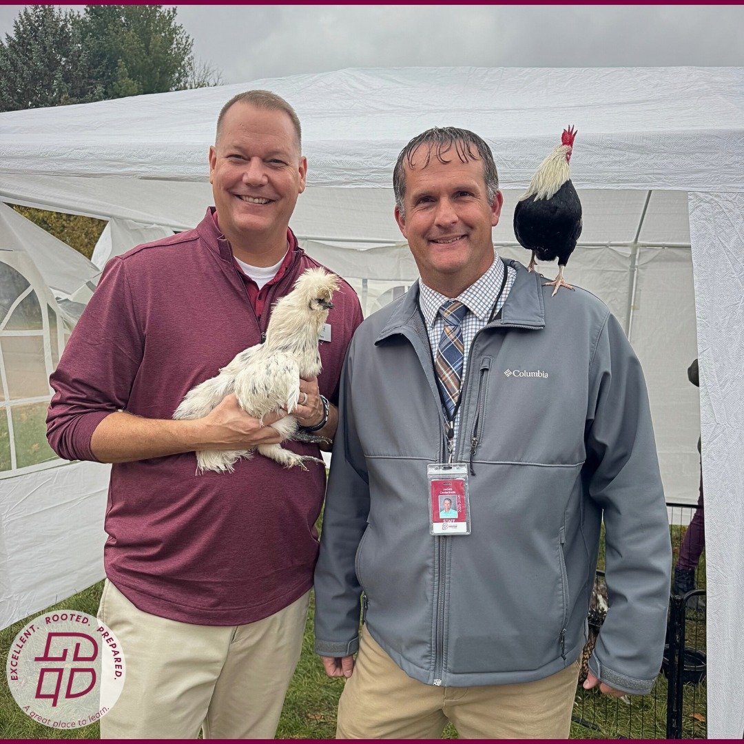 Mr. O and Mr. Fles made some new friends today! Does anyone have a winning caption idea for these two? Comment yours below! #bccs