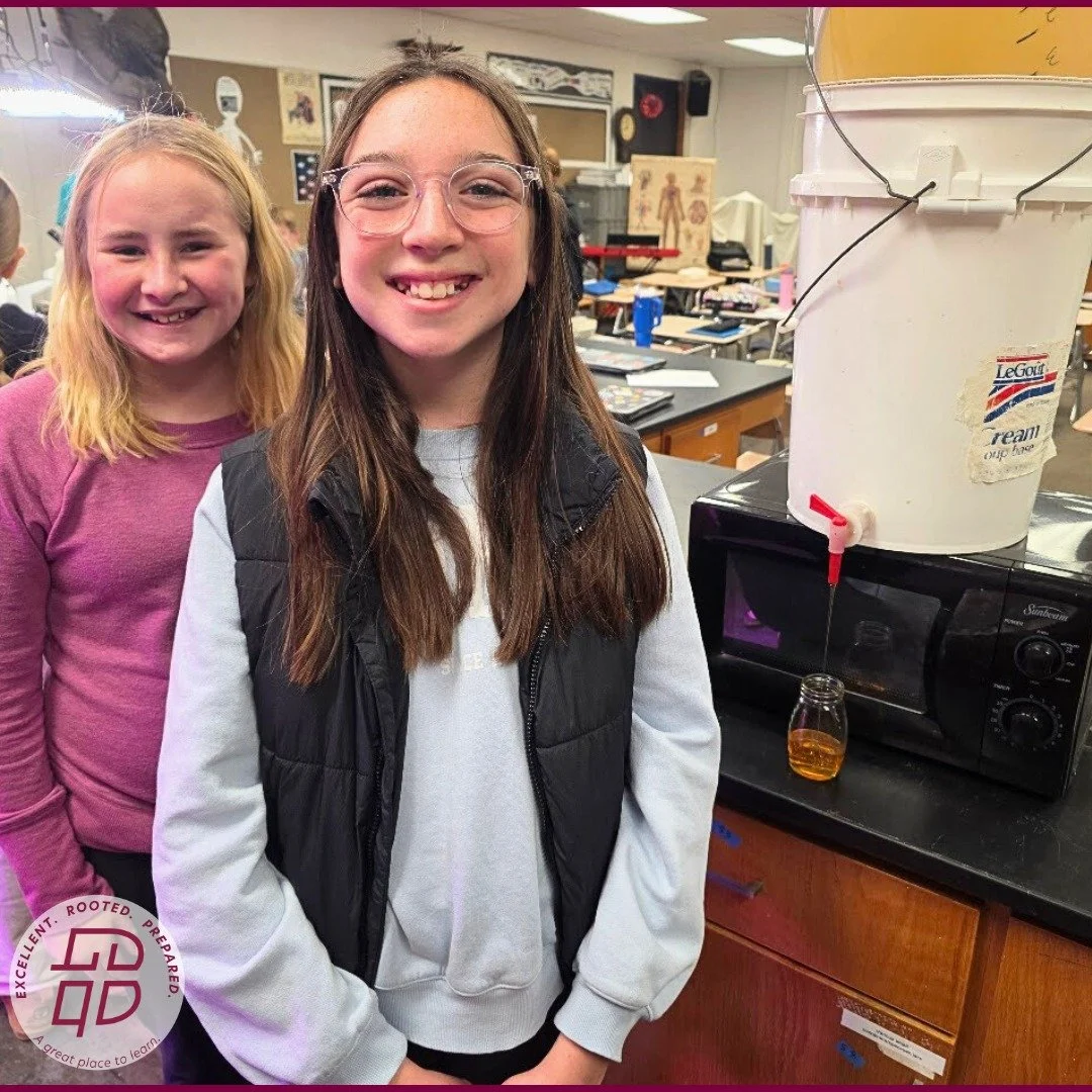 Seventh grade has been exploring how God designed bees, how their work helps plants grow, and how they benefit us! Part of that learning also included harvesting and enjoying the honey! #bccs #bccsmiddleschool