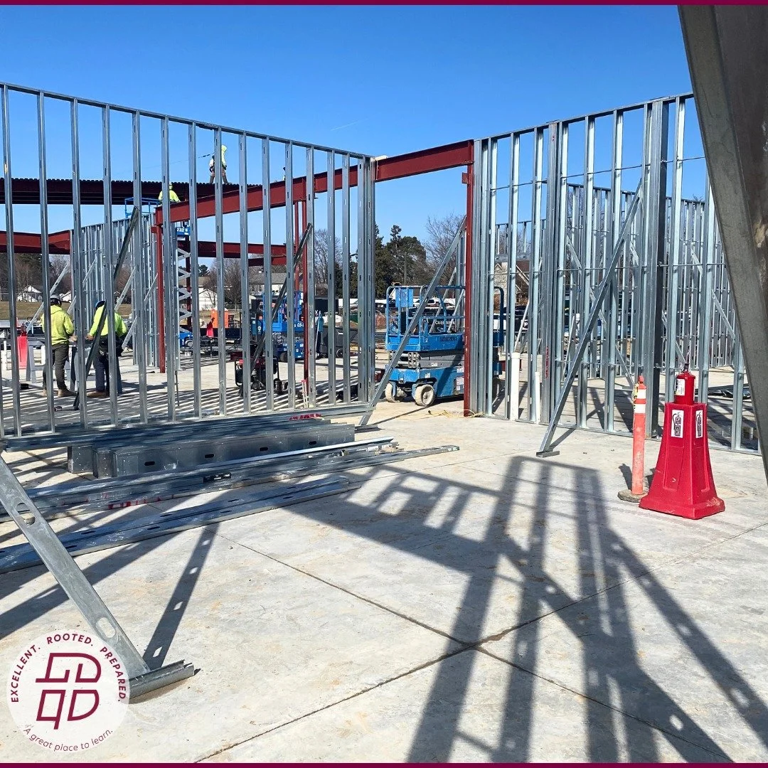 The new classrooms are starting to take shape at the West Campus! #bccs #bccswithfaith