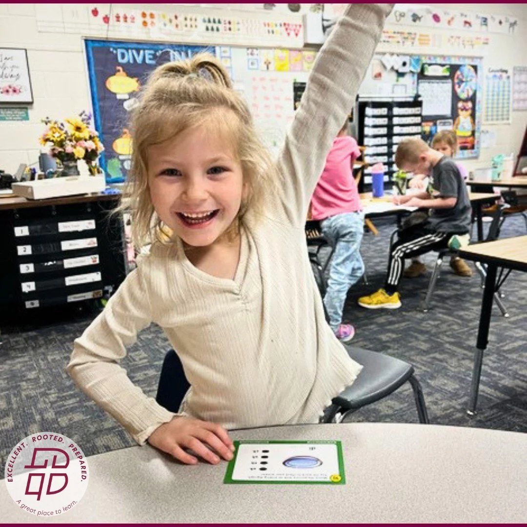 Kindergarten students are thriving as they learn more each day! #bccs #bccskindergarten