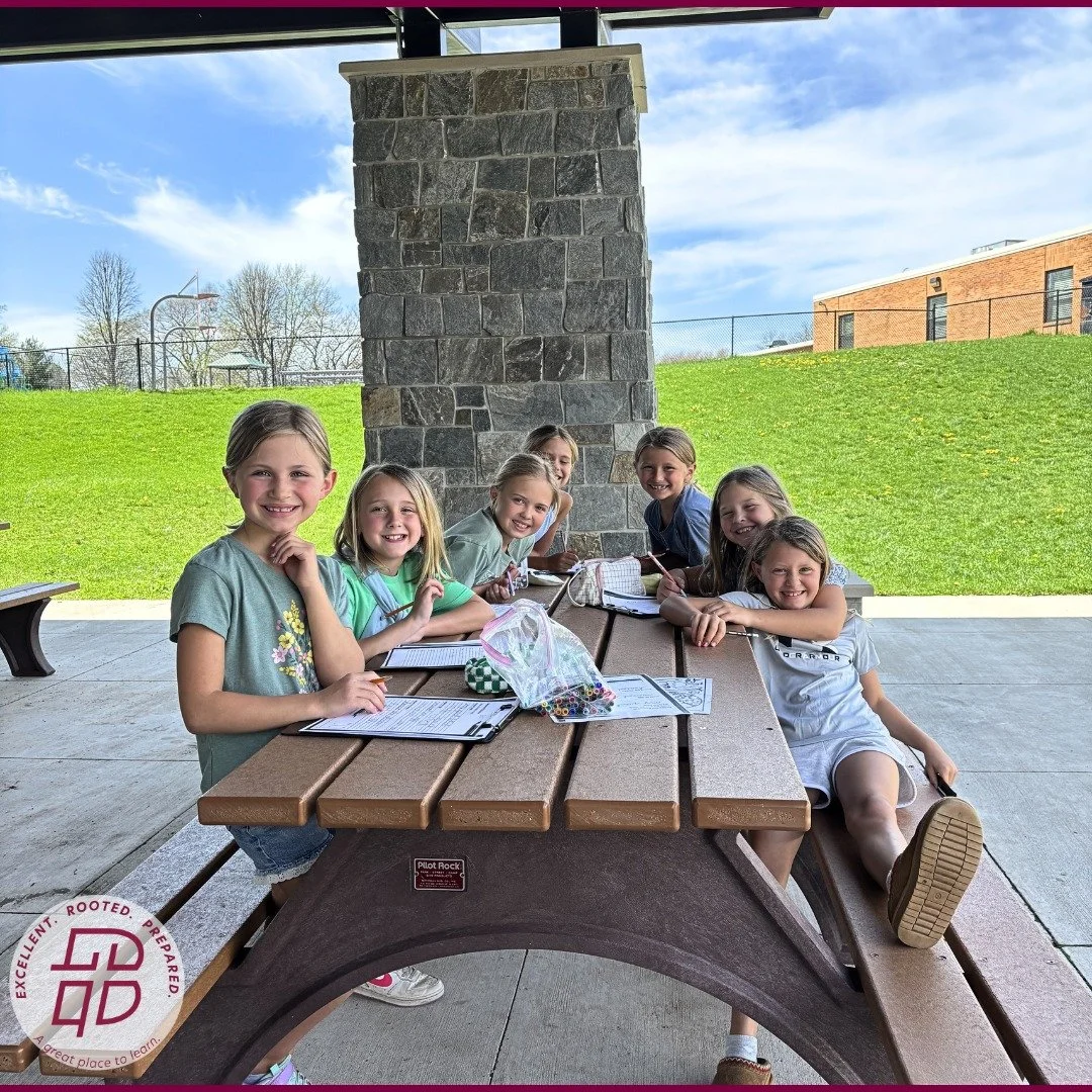 Writing practice is even better outside! #bccs #bccssecondgrade