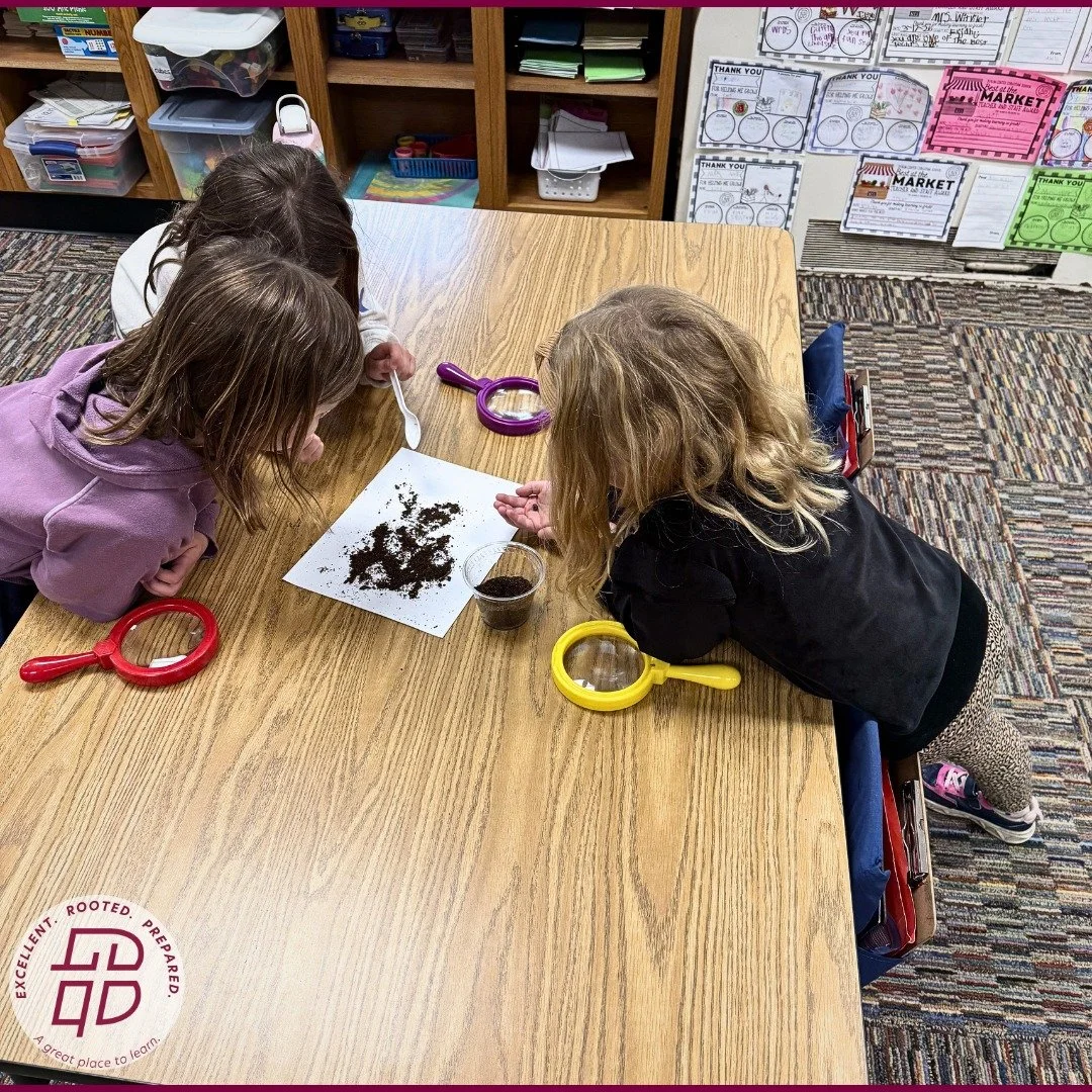 Kindergarten students were having fun discovering order as they learned about pill bugs last week! #bccs #bccskindergarten