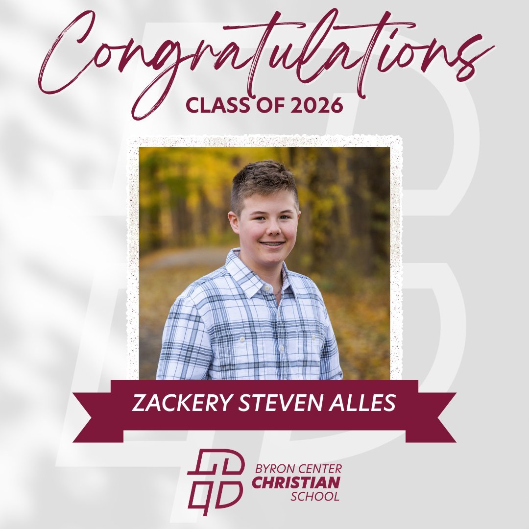 Congratulations to our first group of graduates from the Class of 2026! We look forward to celebrating all that God has done (and will continue to do) in their lives next week. #bccs #bccsmiddleschool