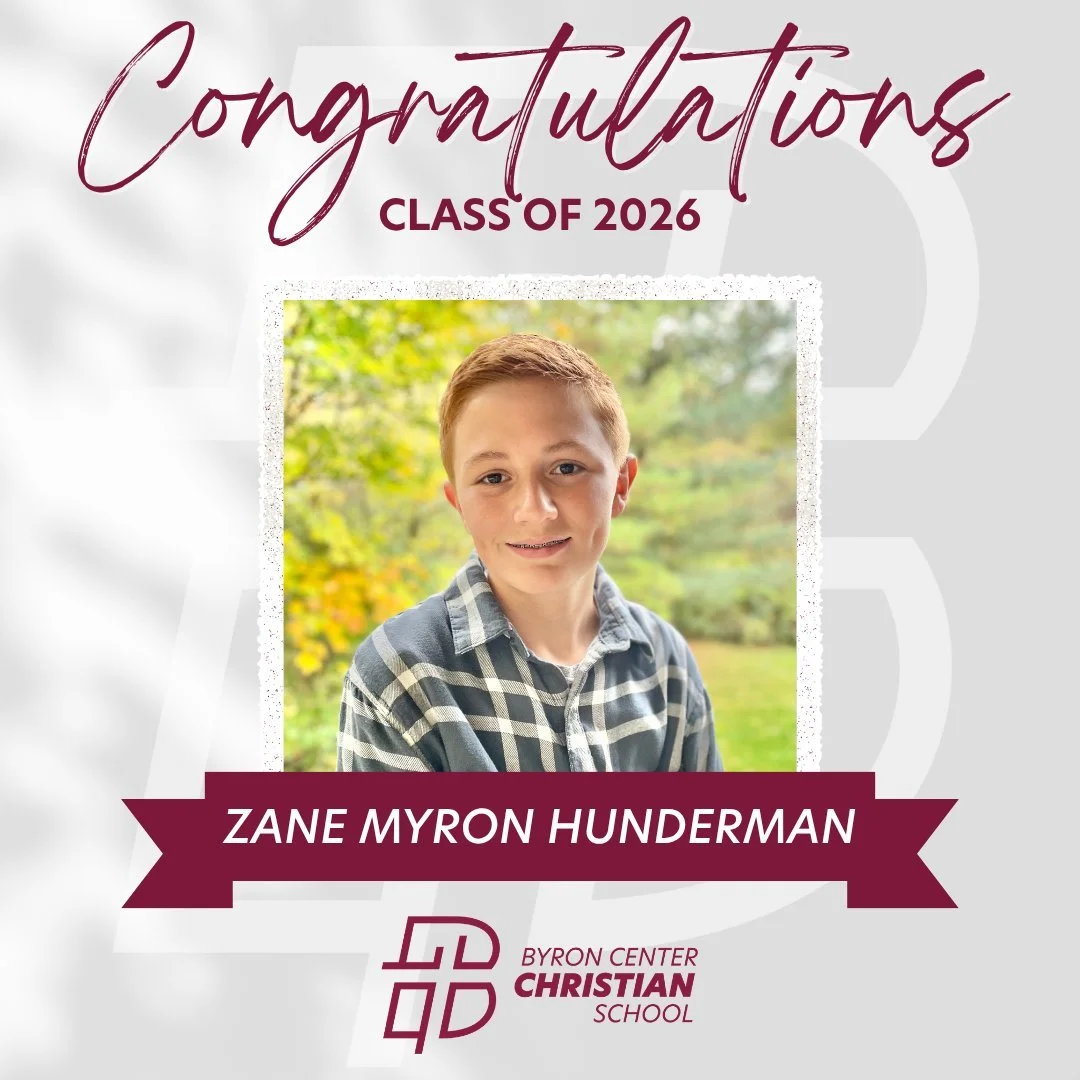 Today, we are excited to share another group of students from the class of 2026! We will miss you, and God bless your next step into high school! #bccs #bccsmiddleschool