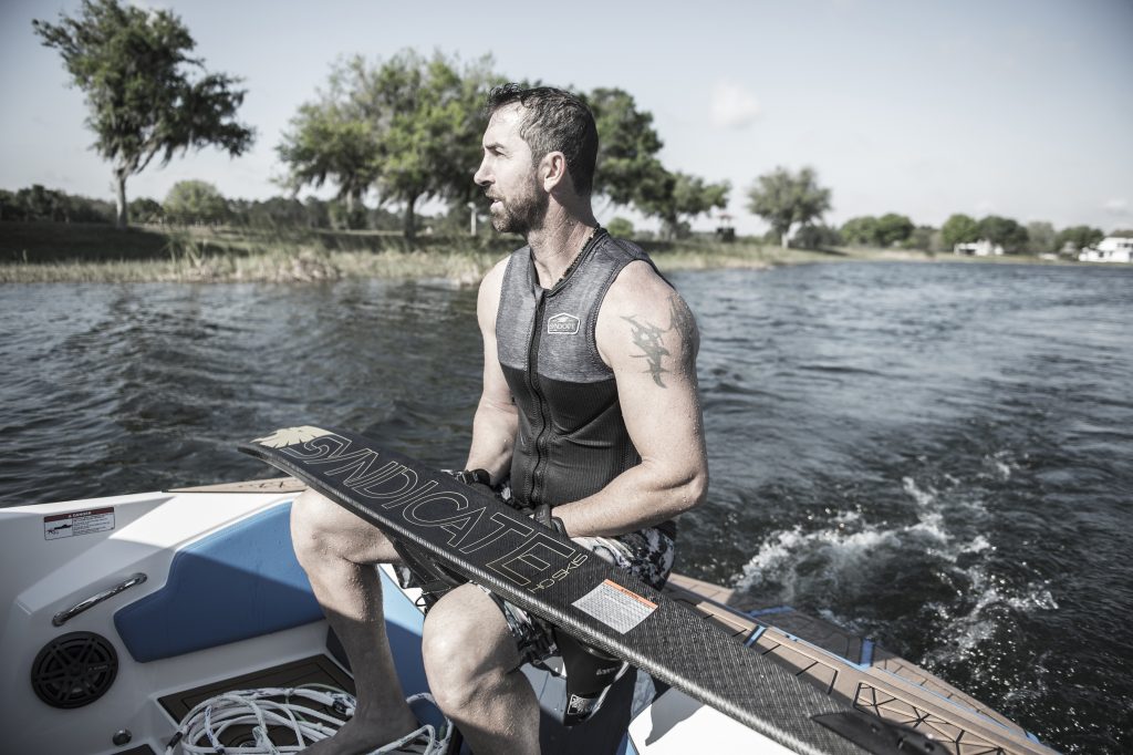 Chris Parrish Will Try To Reach New Heights in Water Skiing.
