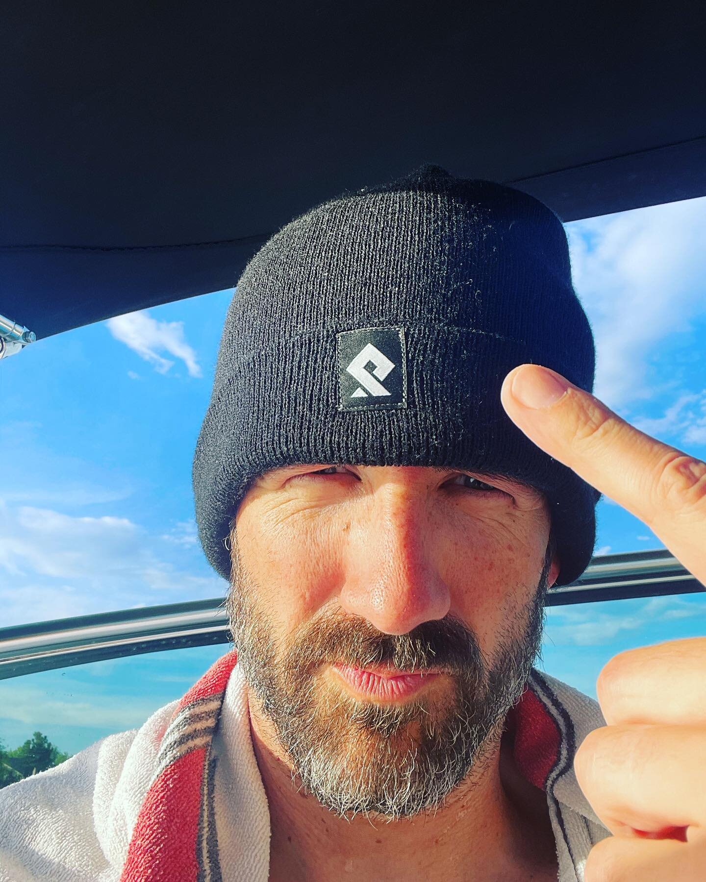 Early season skiing requires some warm gear from @pullsportcompany. Did I mention how comfortable these beanies are!?
#pullsport #lifeofawaterskier @miaminautique @mniboats #lakelife #swag #slalomski #trickski #jump #skiboat @jsteele83
