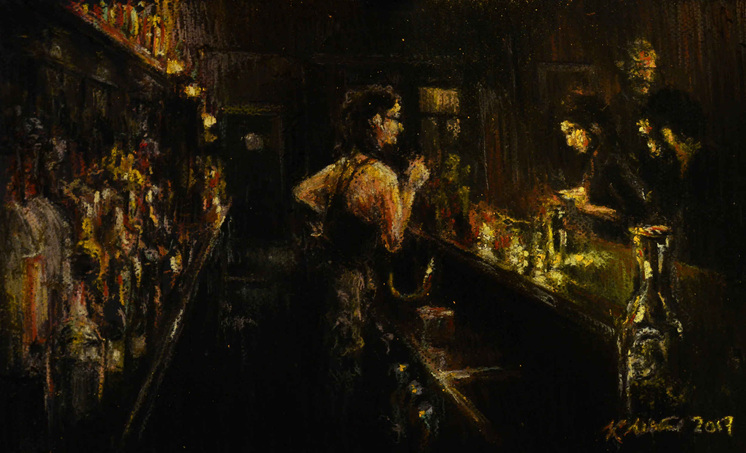 (SOLD) Livingston Manor Study No. 1