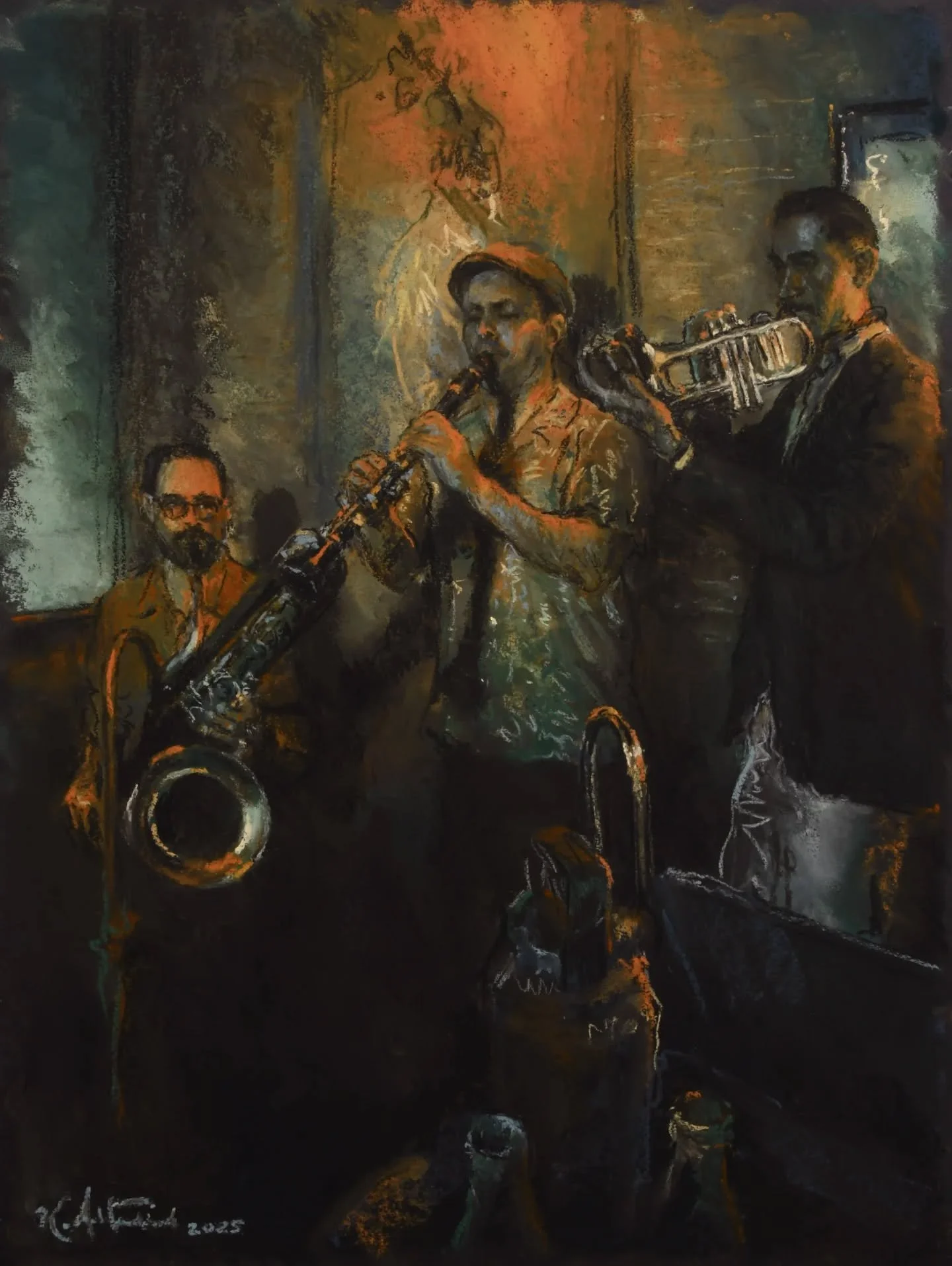 Makes sense to post a @monasbarnyc Tuesday night jazz session on a Tuesday night!  Mona's Study No. 6, IN THE BOOKS.  I showed up here a couple times over the past few months, only to find a bar so packed to the brim that I couldn't move, let alone s
