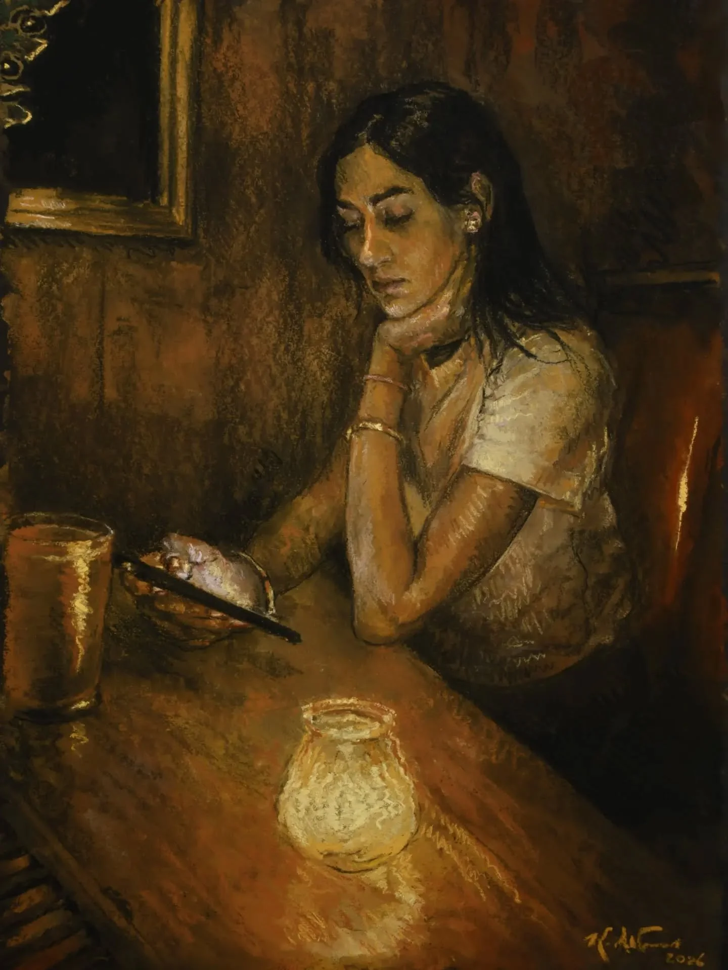 The Coyote Club Study No. 1 is in the books!  It's been many years since I've been in this corner of Bedstuy, and my first time at this lively haunt that's open late!
.
This is the latest of my NYC nightlife "portrait" studies - New Yorkers