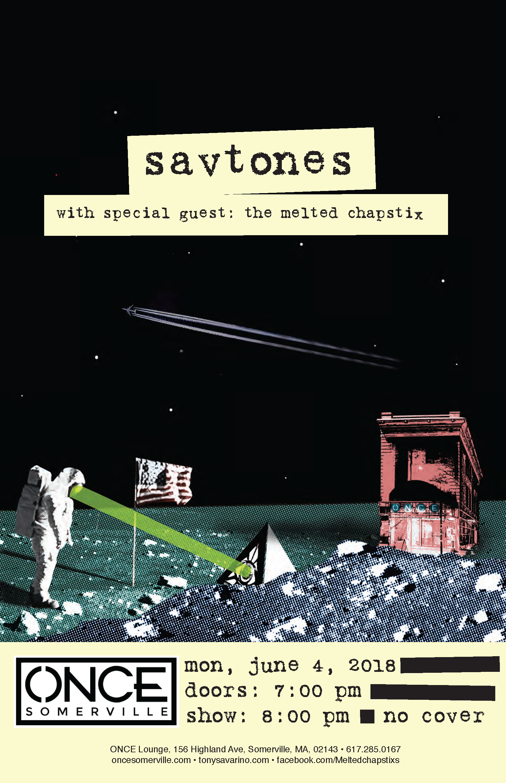 Savtones play Once Lounge with The Melted Chapstix