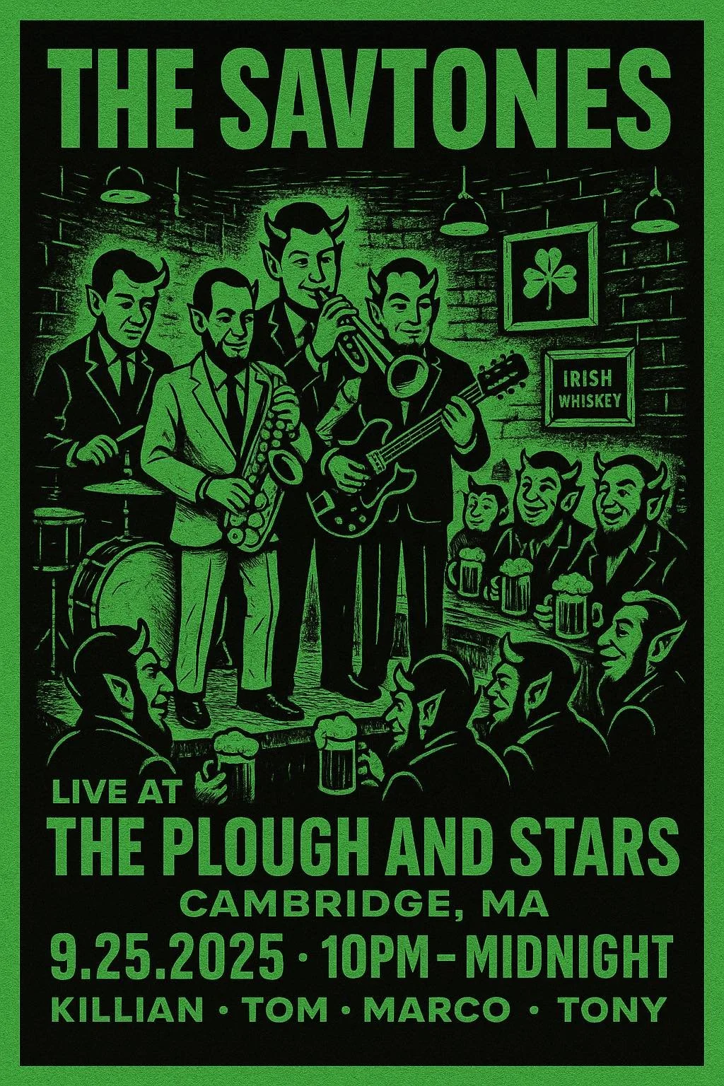 That Savtones LIve at The Plough and Stars