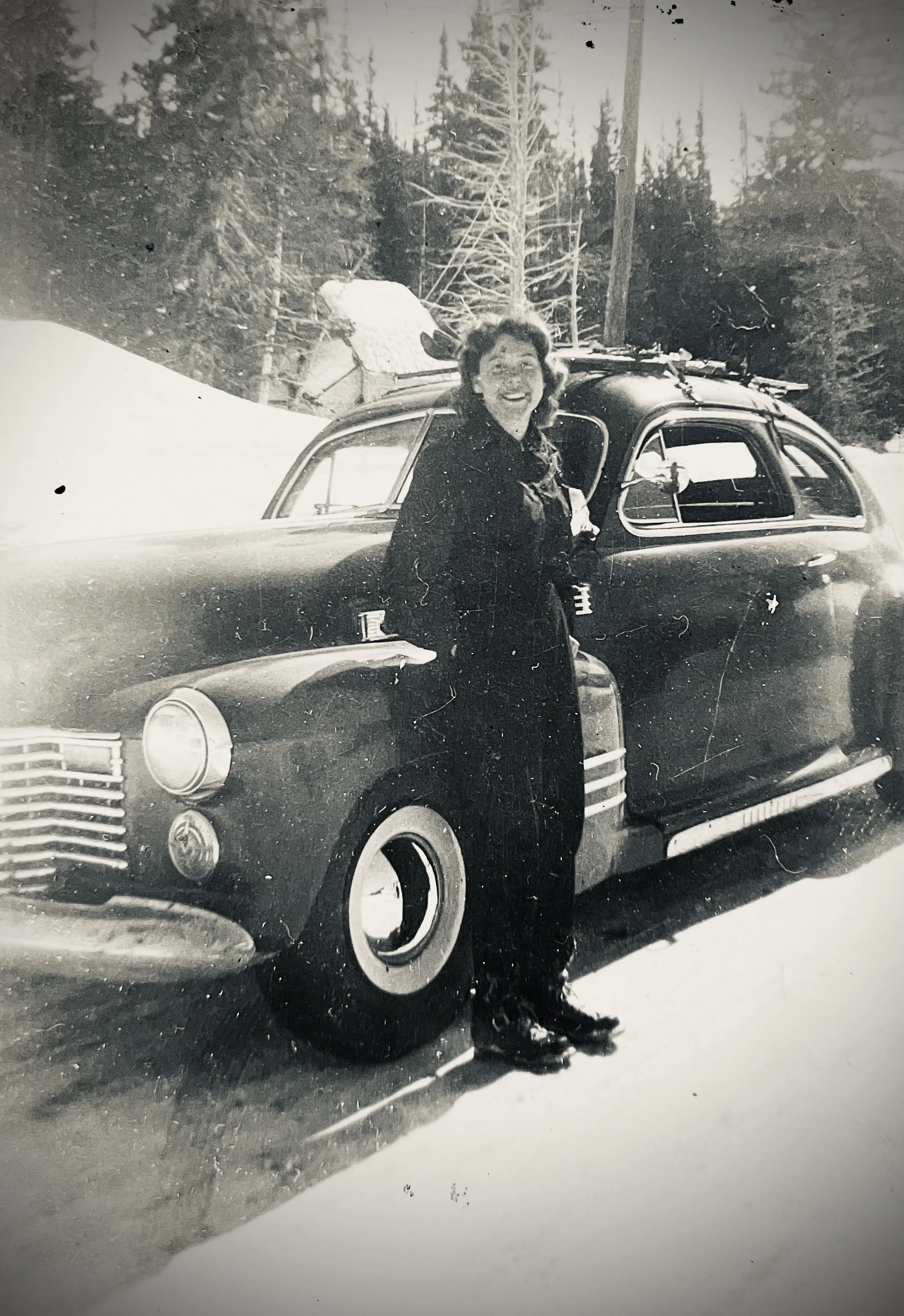 Skiing Date with Dad