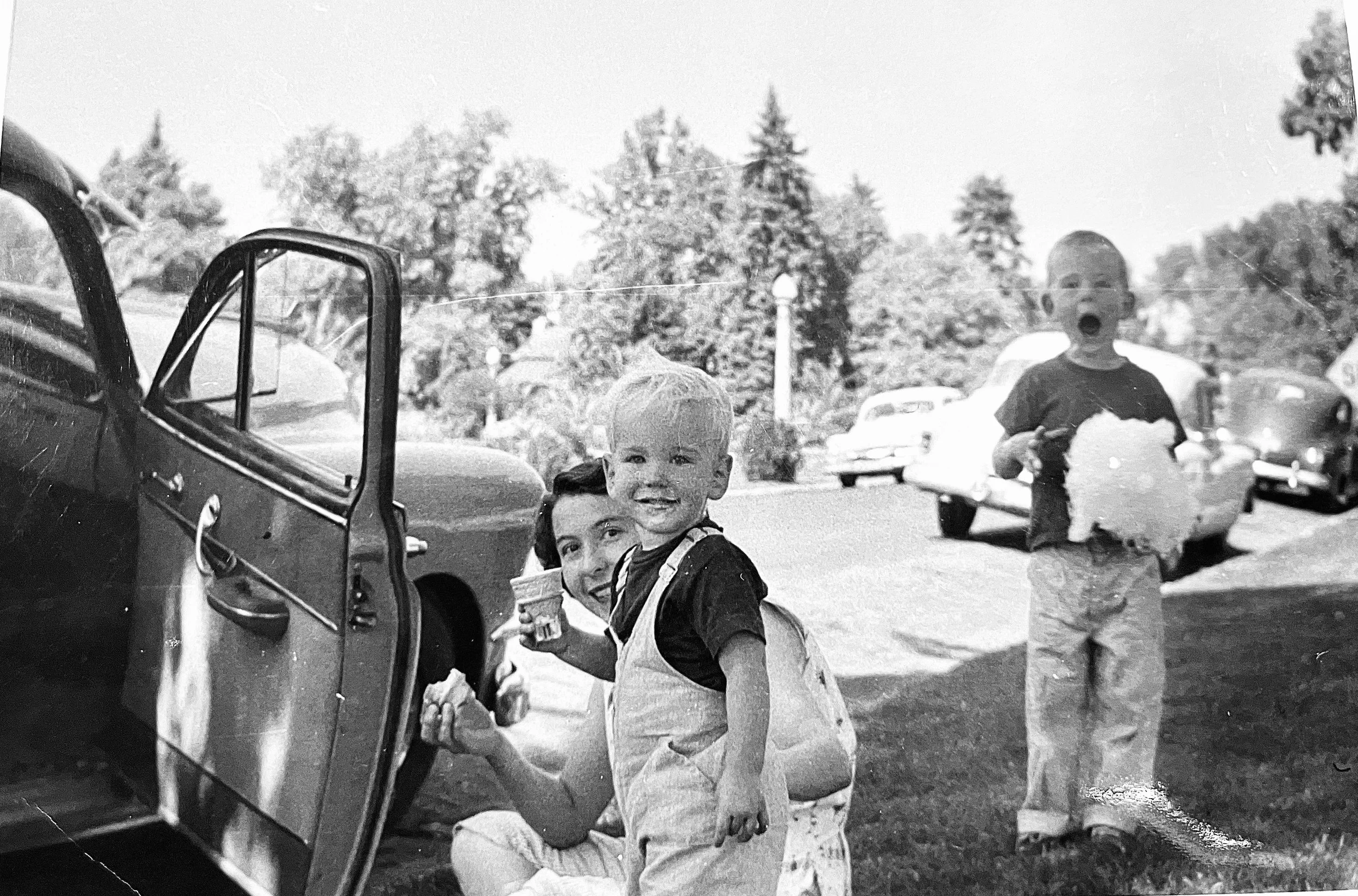 Mom Shaun and Nick Liberty Park
