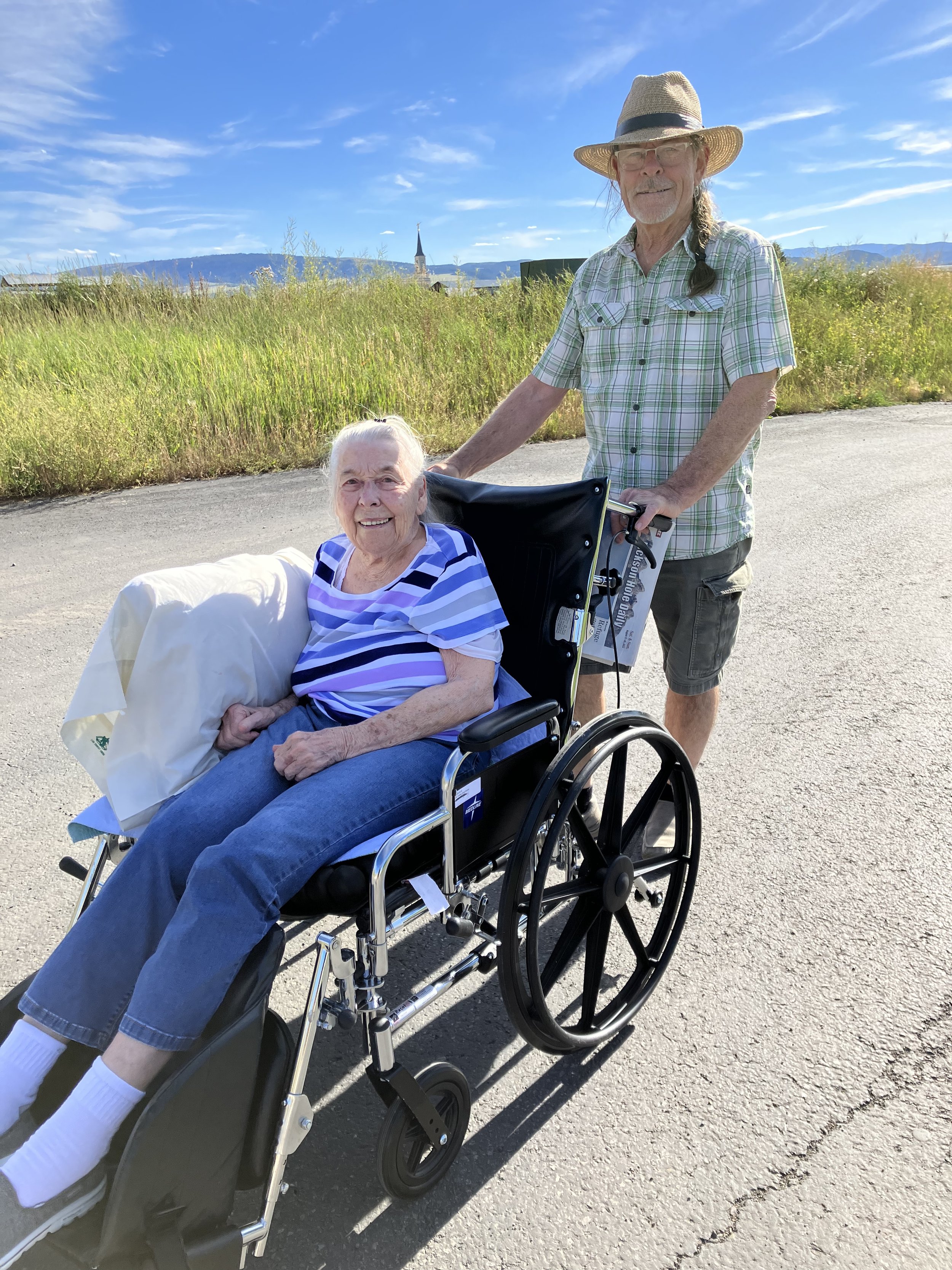 Getting Mom out for some Sunshine