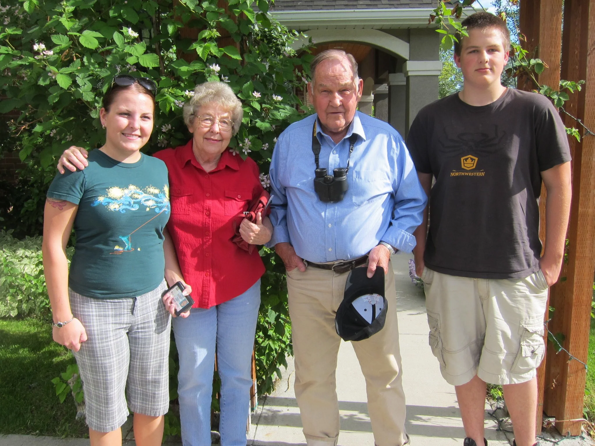 Karlie, Mom, Dad, Michael