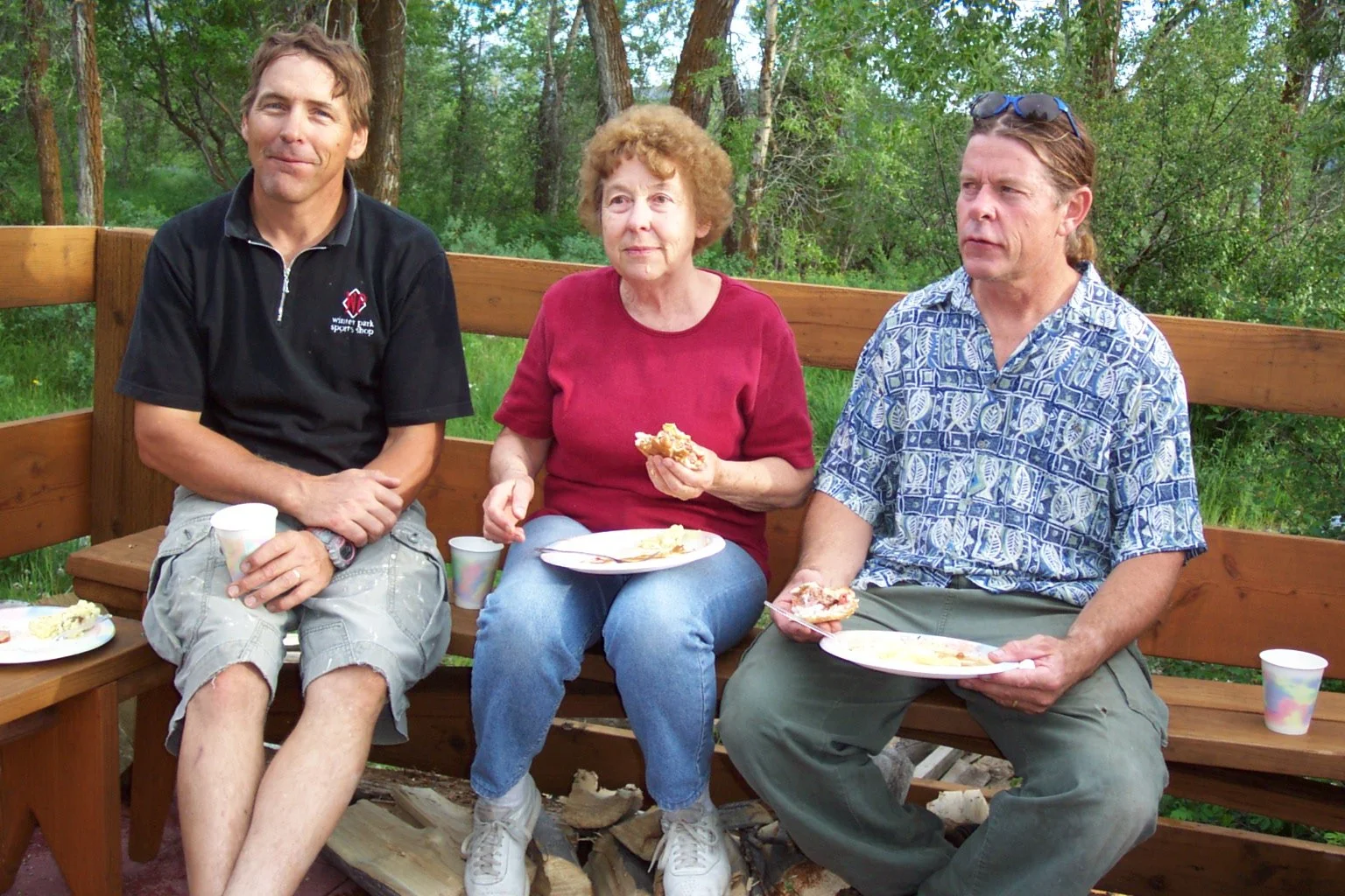 At the Strawberry house