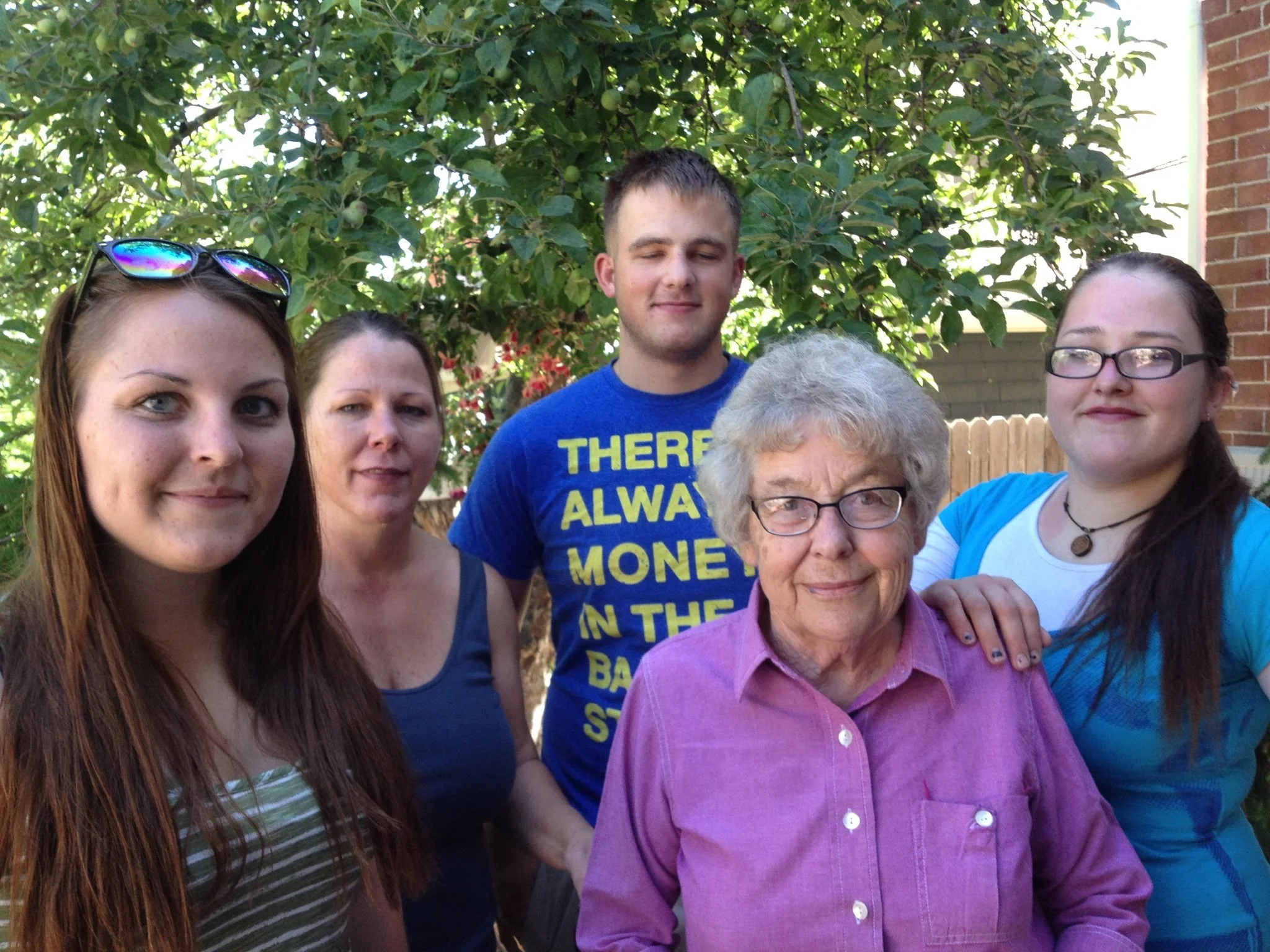 Karlie, Kim, Michael, Mom, Magen