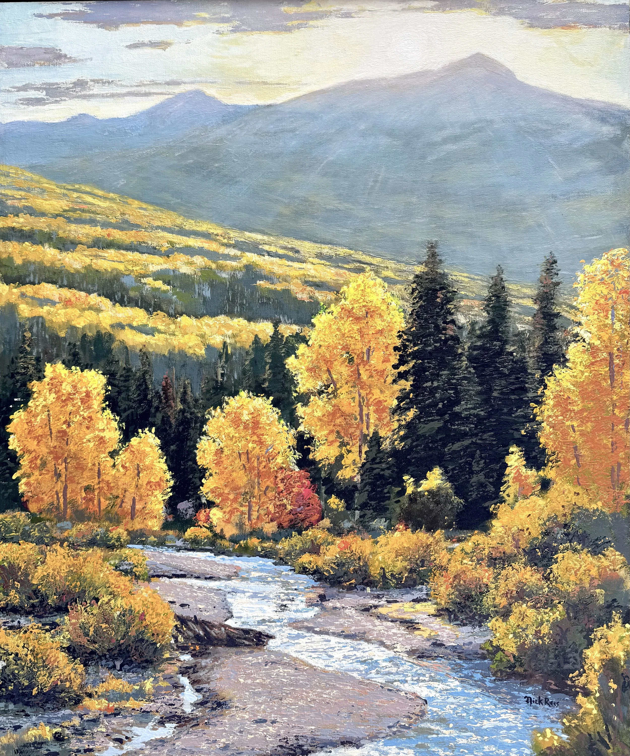 Quiet Beauty 40x30 acrylic