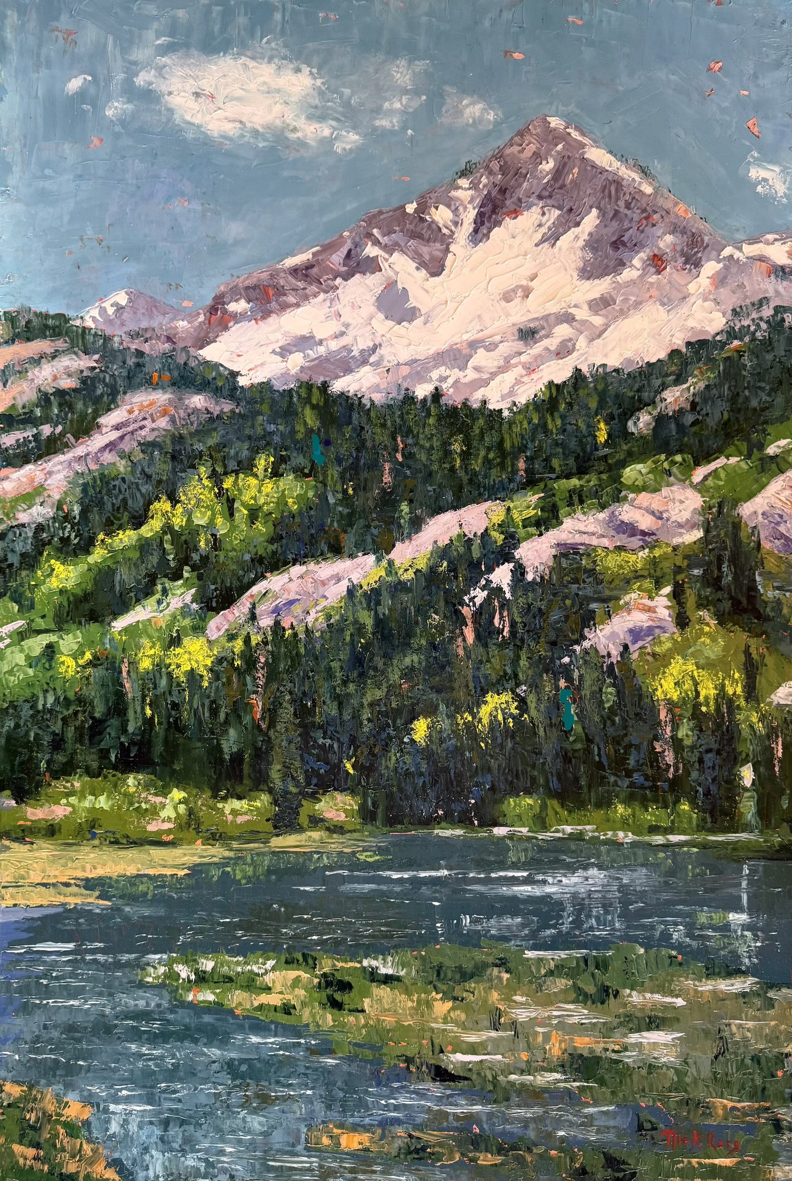 Mount Wolverine 30x20 oil