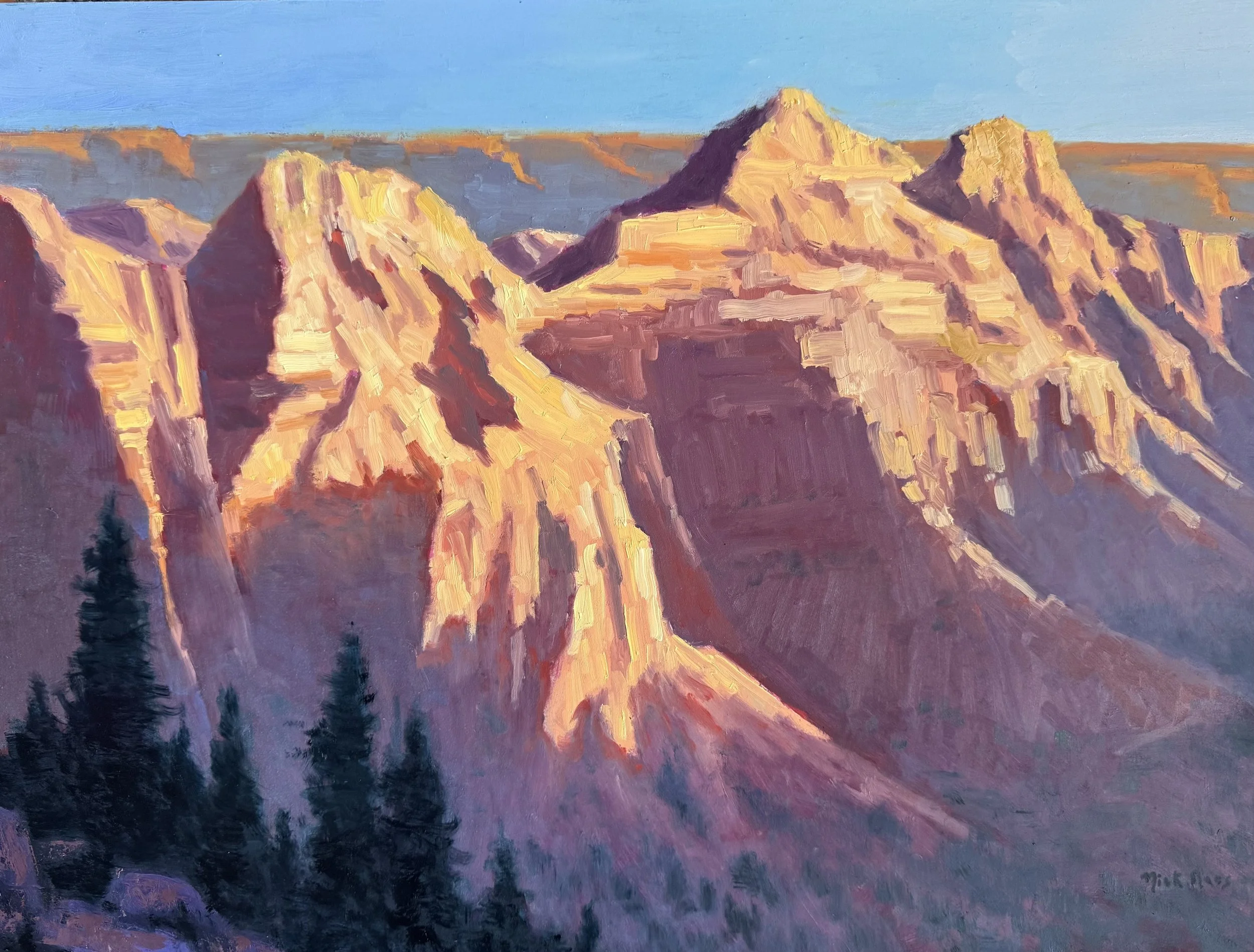 Canyon View 20x30 oil