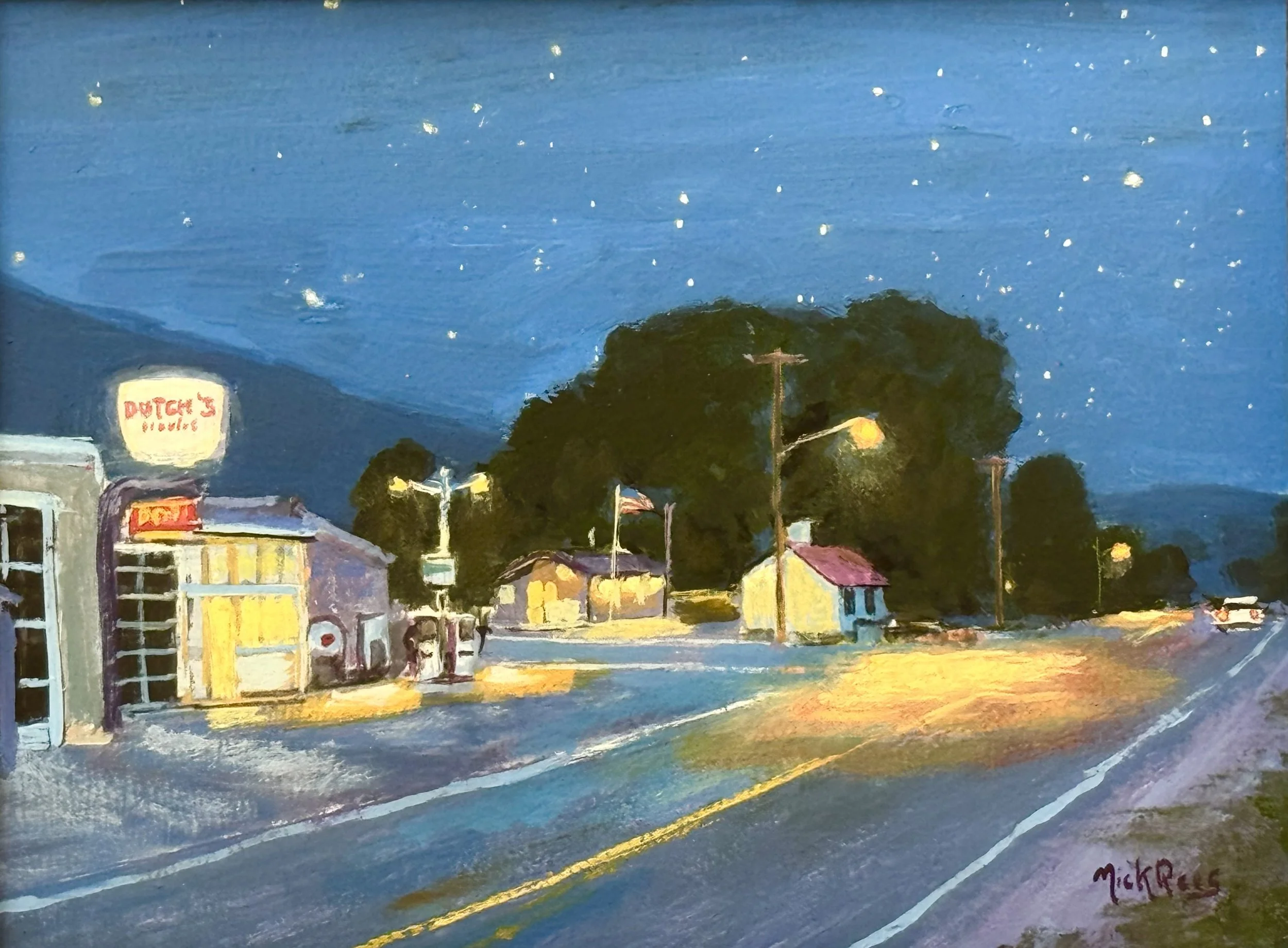 Oakley Midnight 12x16 oil