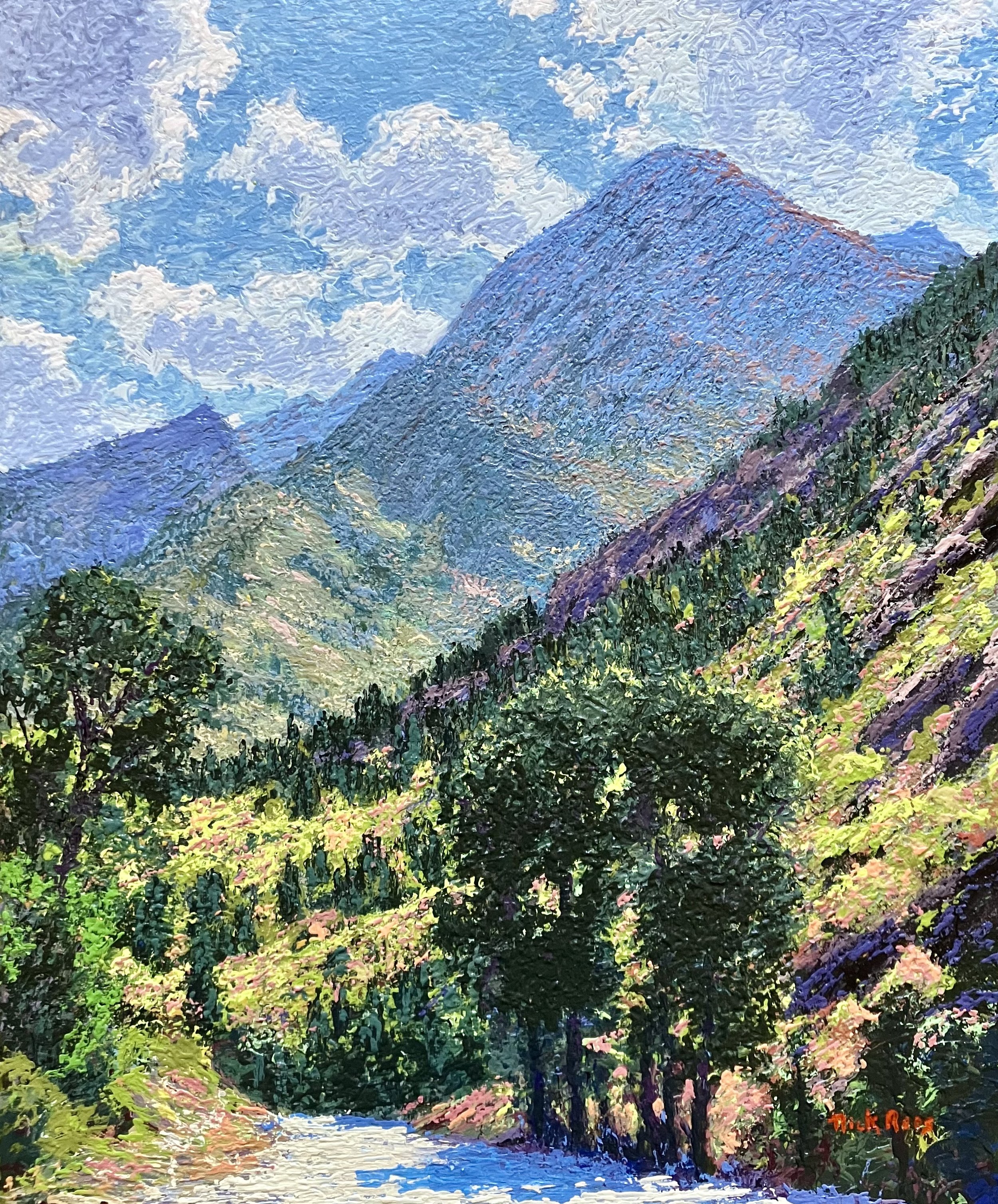 Storm Mt. 2 24x20 acrylic