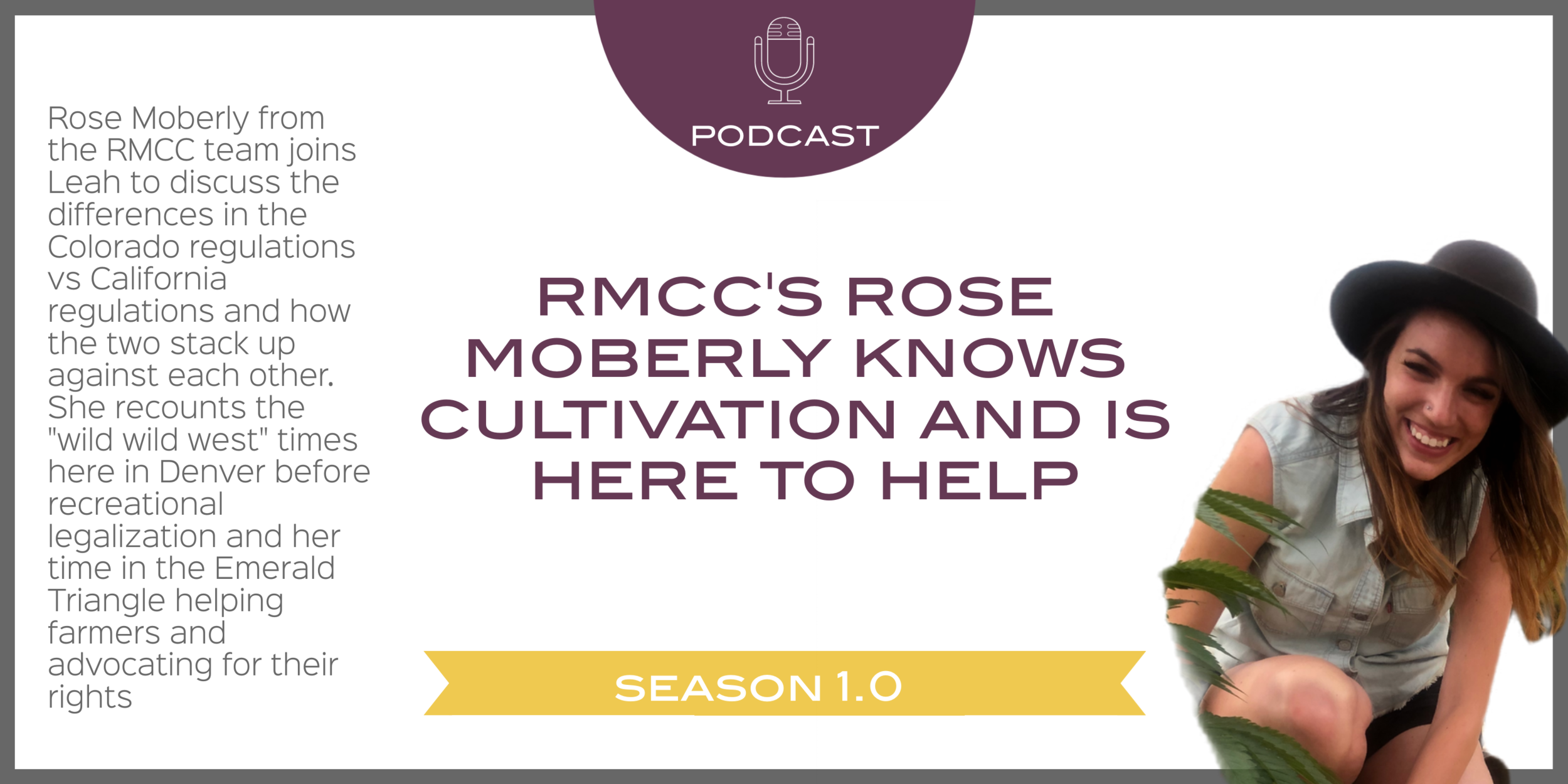 RMCC's Rose Moberly knows cultivation and is here to help!