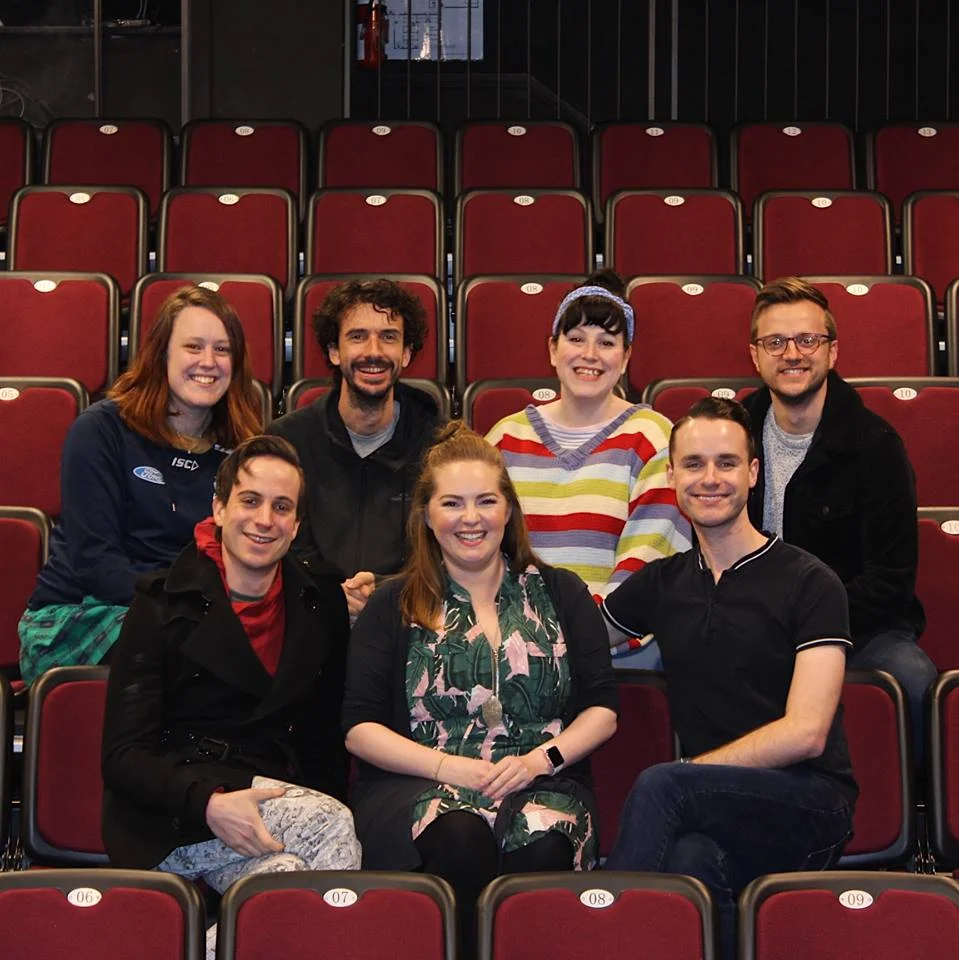 Snoopy cast: Allie Sutherland, Tony Burge, Candice Sweetman, Rourke Puksand, Daniel Baker, Ashleigh Psaila and Nic Russ.