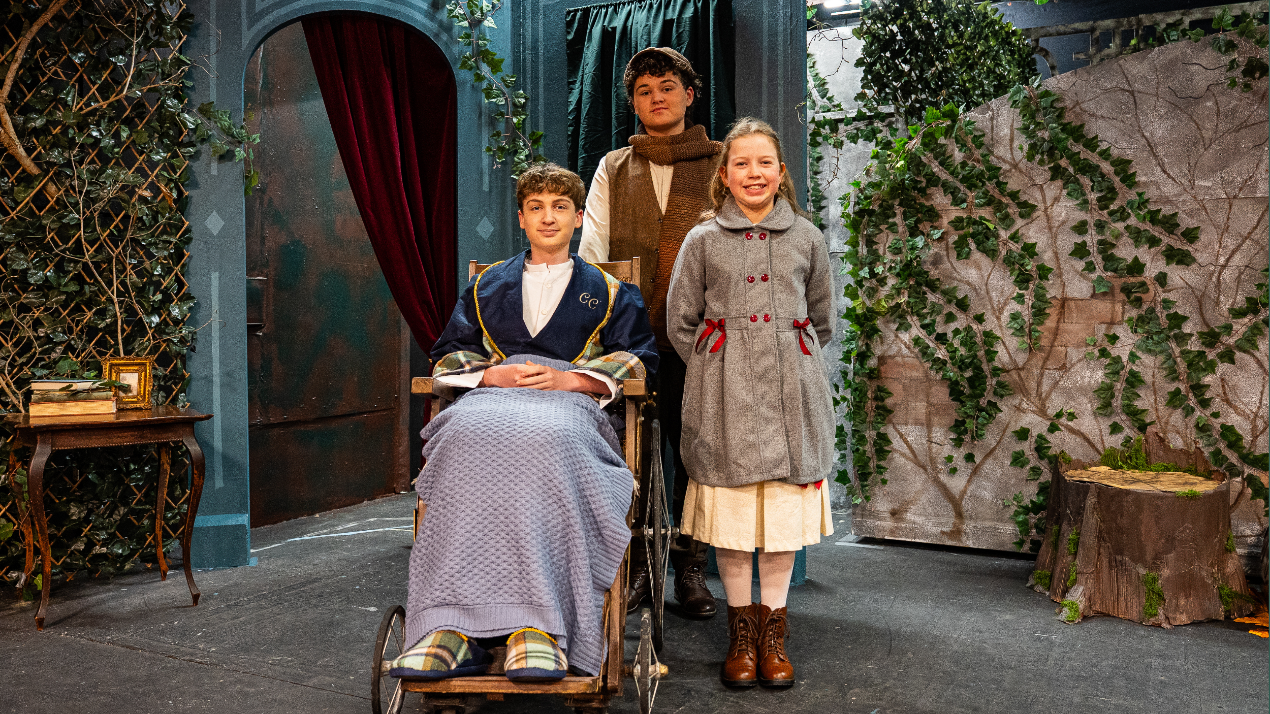 Colin, Dickon and Mary