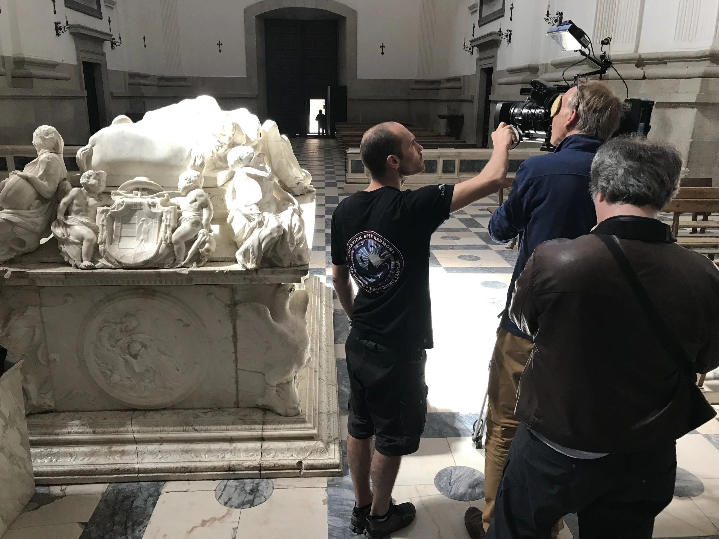 On Location: Filming Berruguete