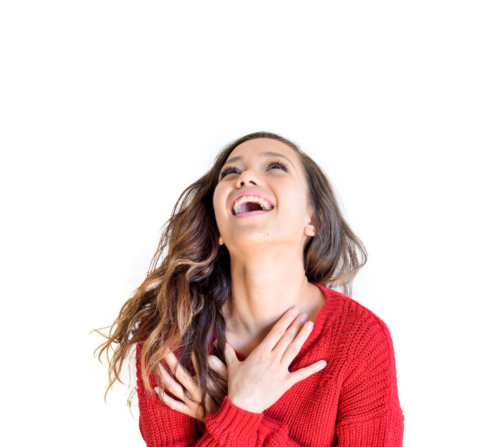Happy Girl in Red Sweater.jpg