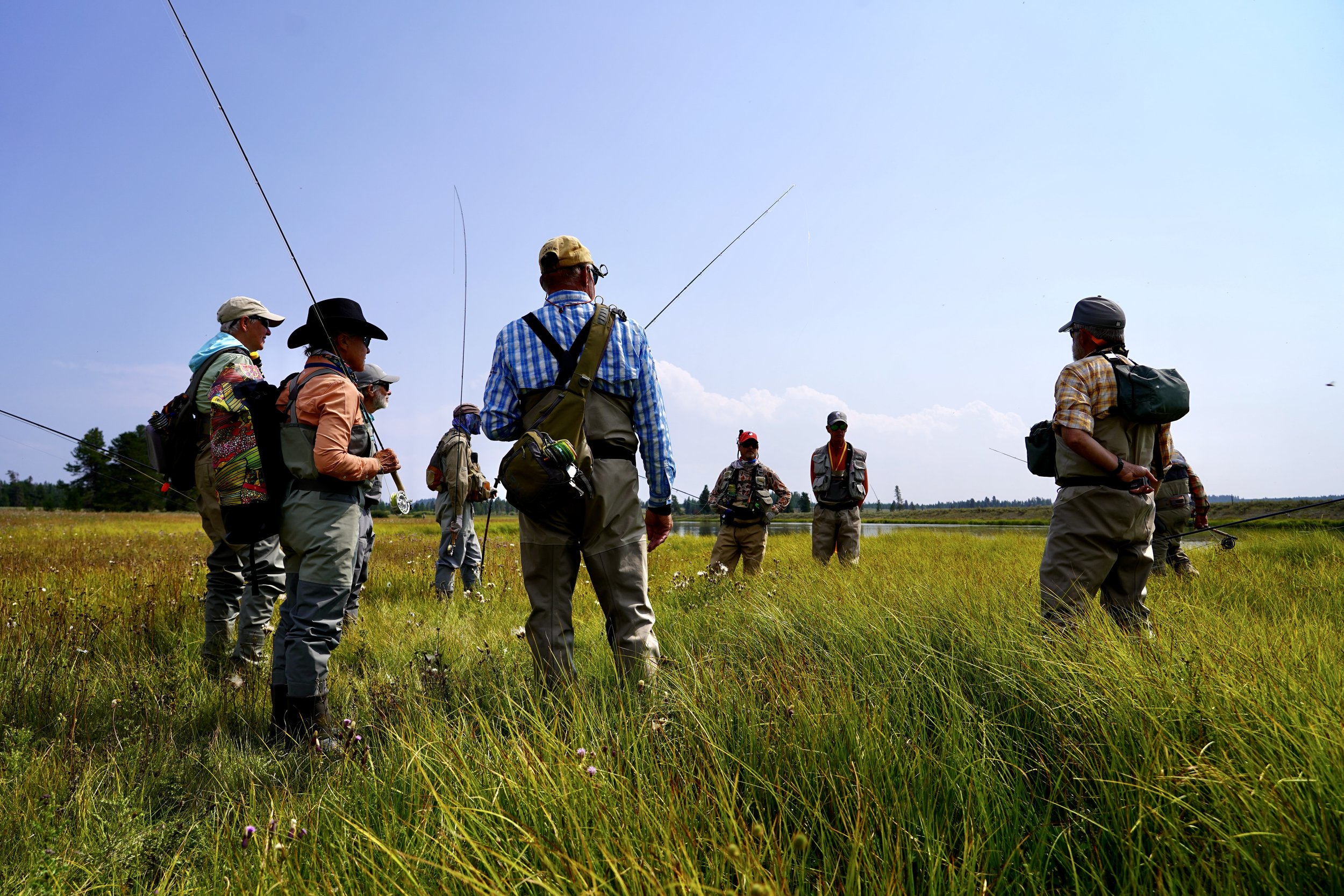 A School of Trout class on the Ranch.