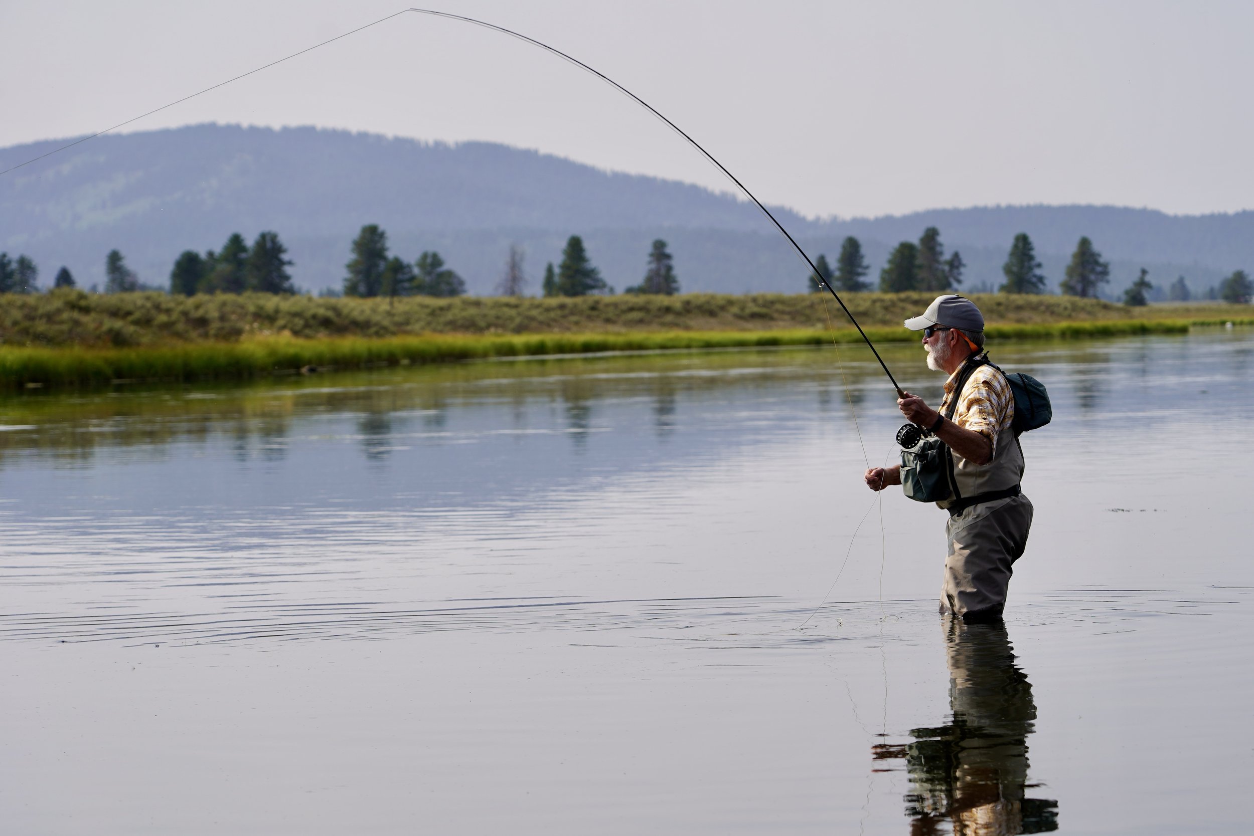 Casting on the Ranch.