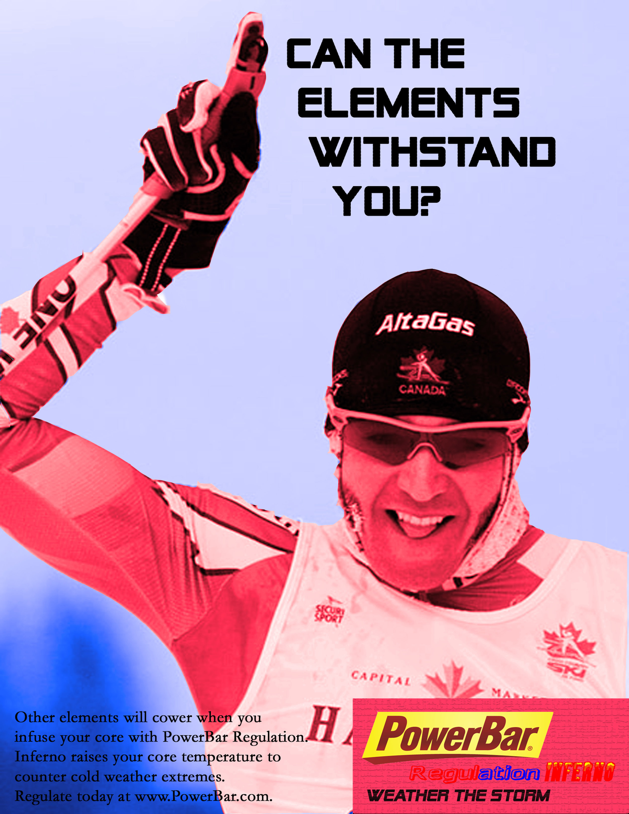 Magazine Ad 2 of 2 for PowerBar Regulation.