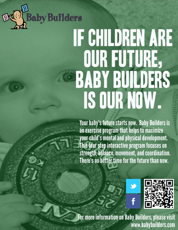 Magazine Ad 3 of 3 for Baby Builders campaign.