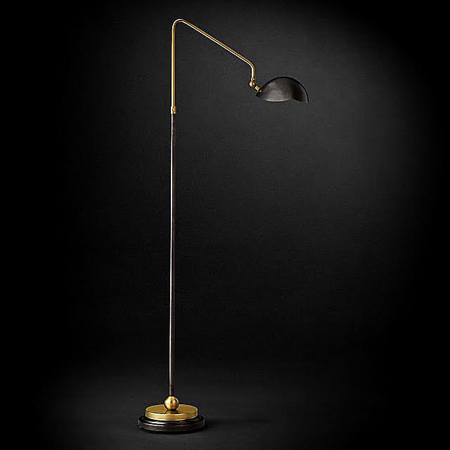 "J" ARM FLOOR LAMP