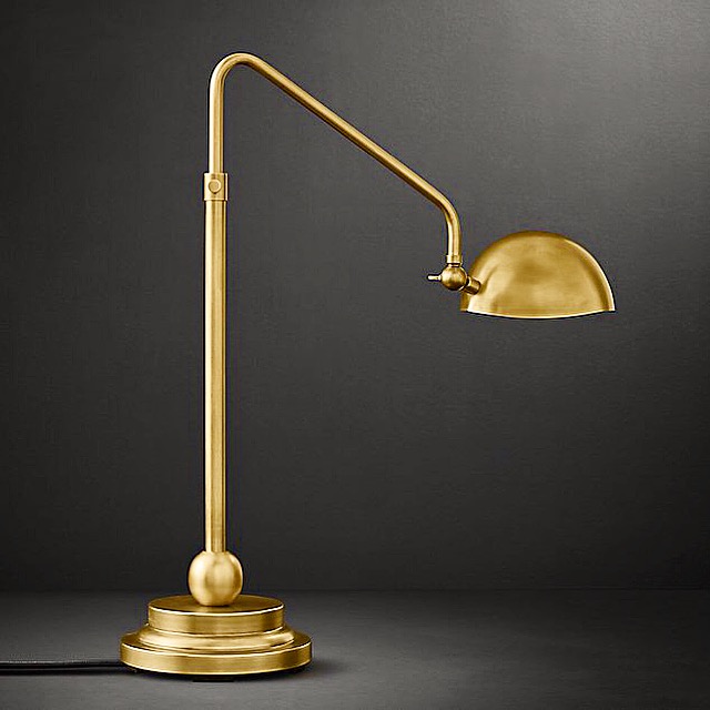 Curved Neck Table Lamp — Jason Koharik