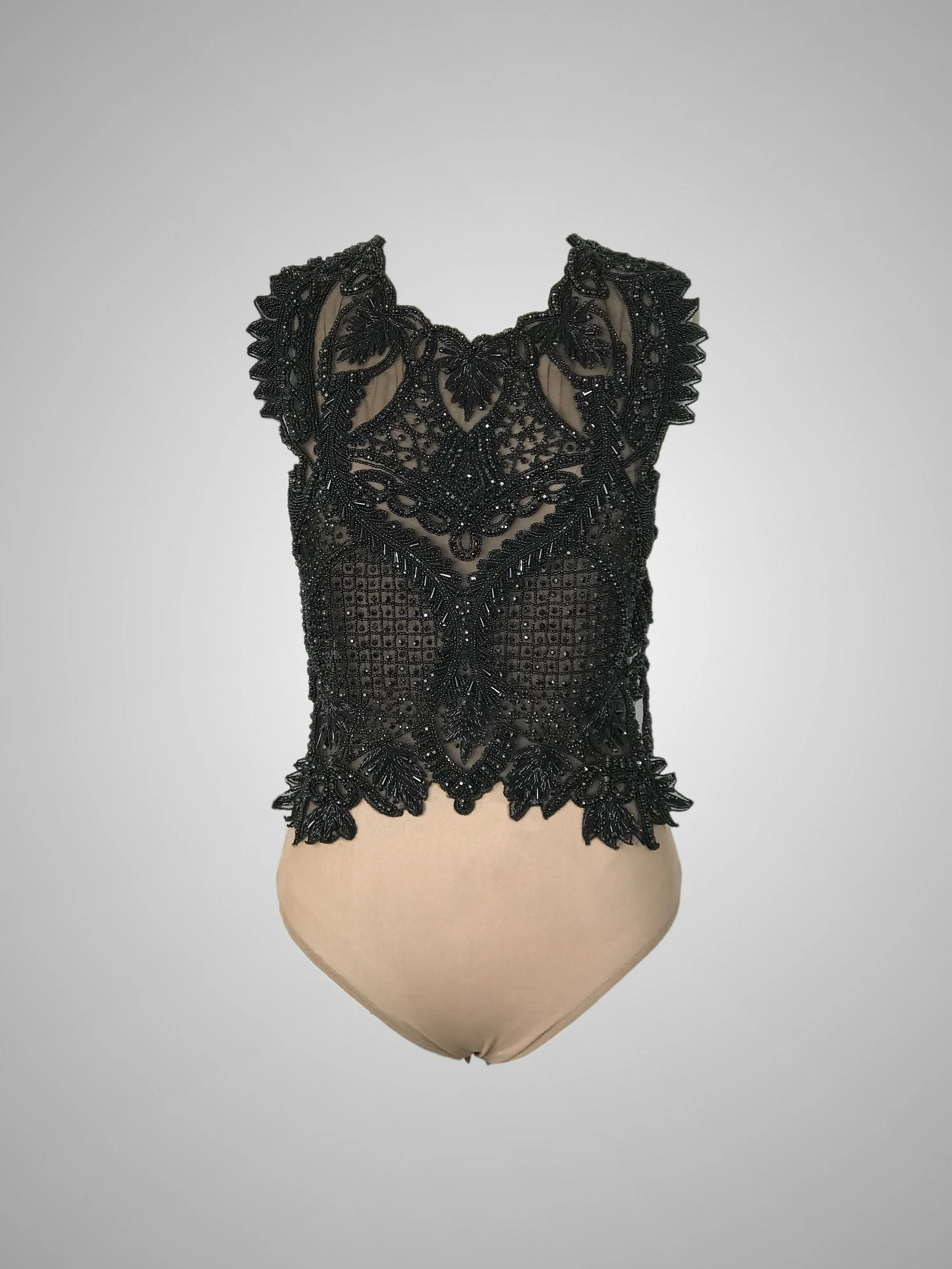 black bodysuit