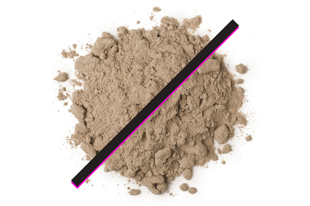 NO Clay Fillers